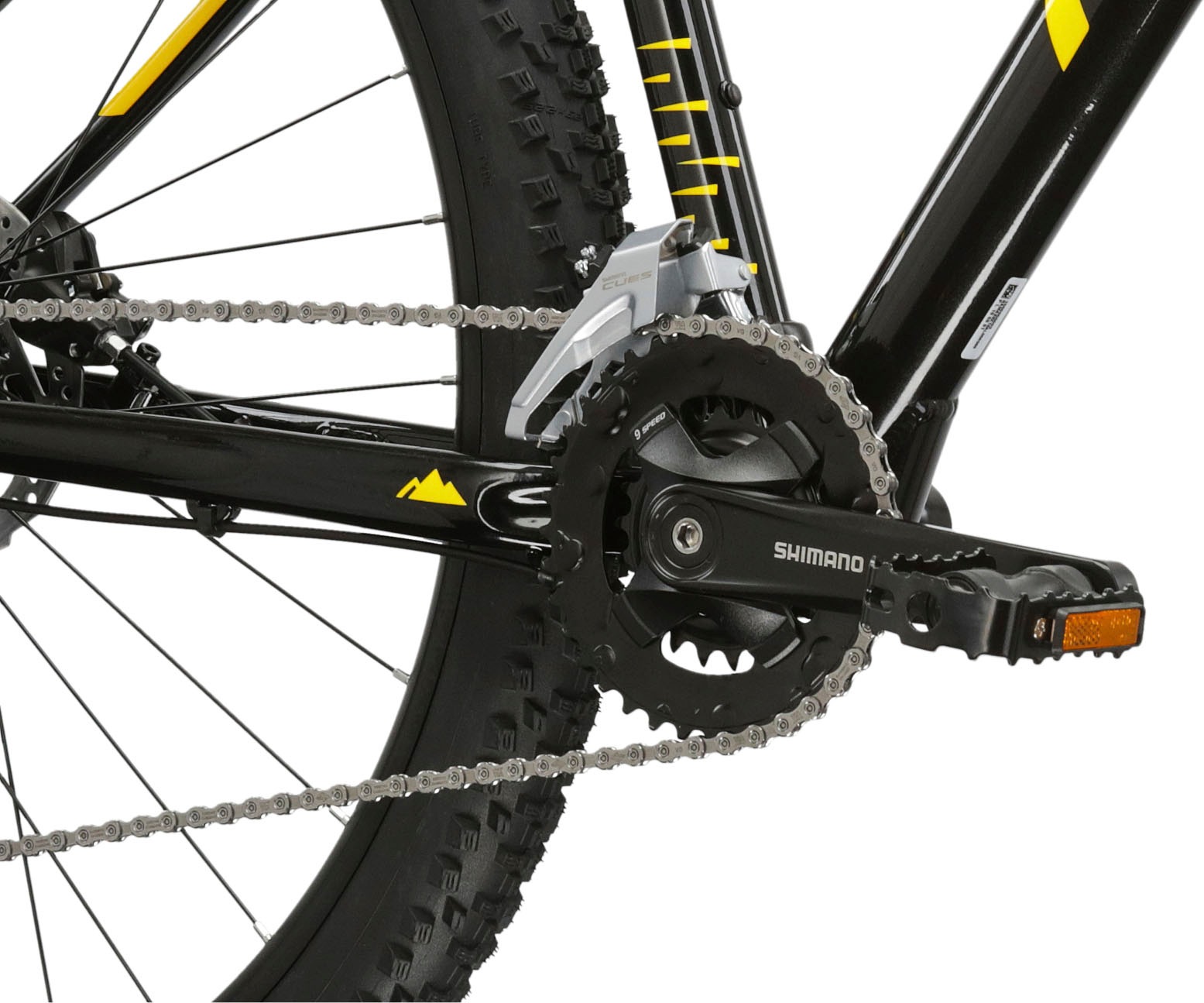 Kross Mountainbike »Hardtail Level 2.0«, 16 Gang, Shimano, CUES U4000 Schaltwerk, Kettenschaltung