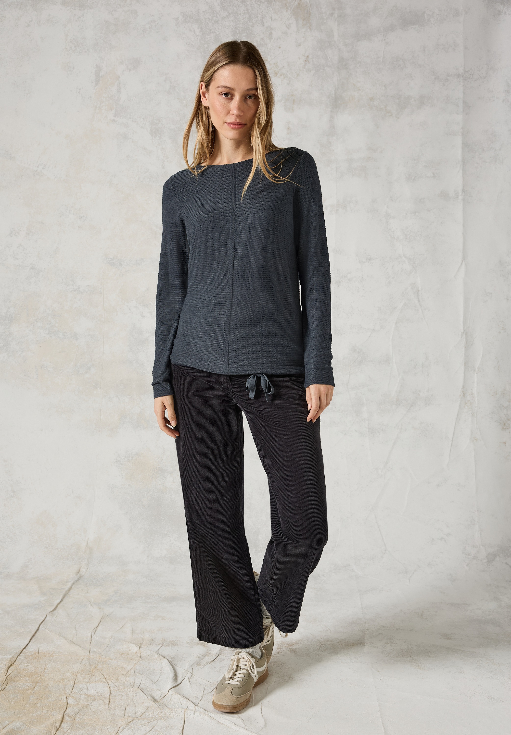 Cecil Strickpullover, mit Strick-Detail