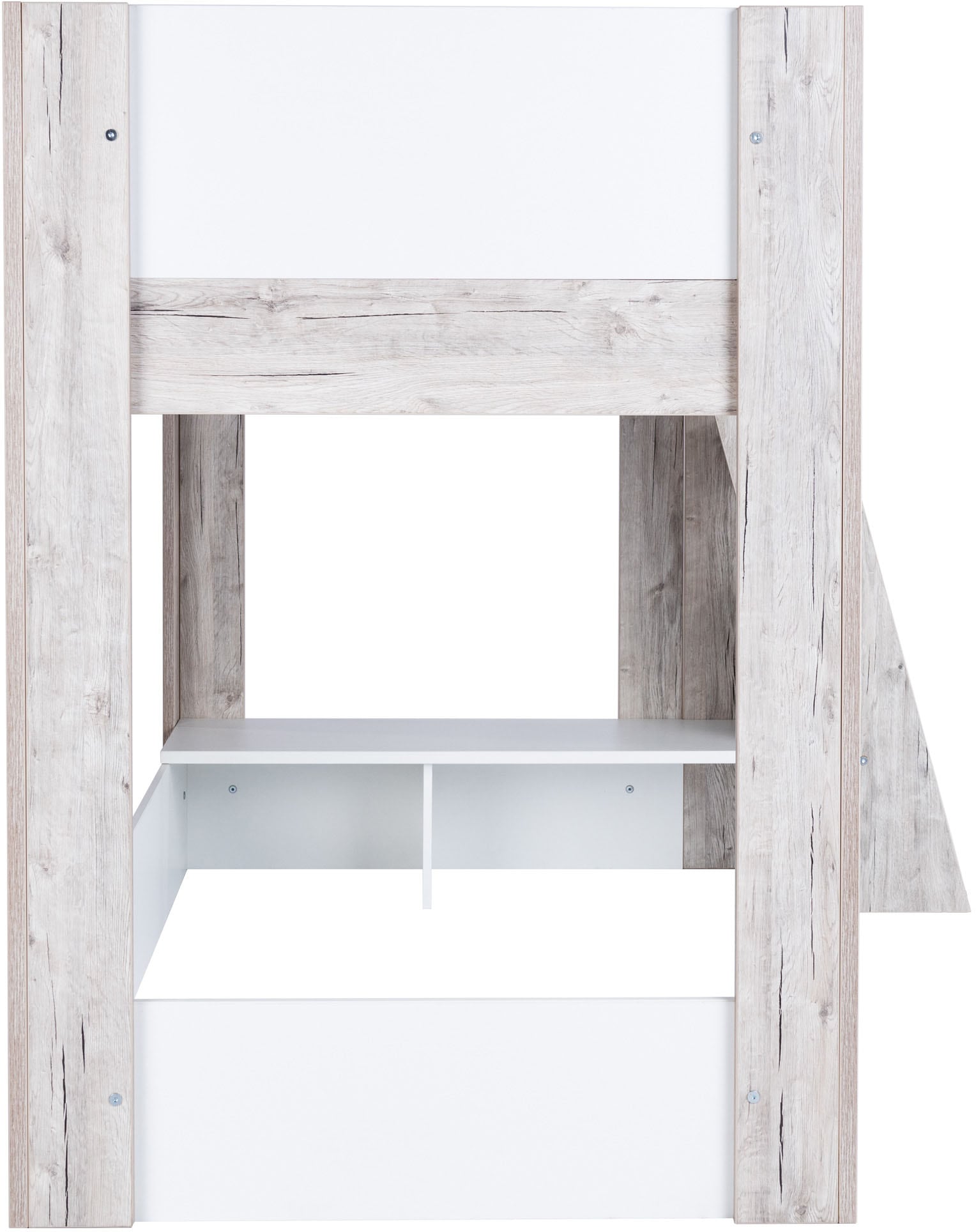 Home affaire Jugendzimmer-Set »Schulkind Set »Rieke«« 4 Stk. tlg. Hochbett, Etagenbett, Ablagefach unter dem Bett, Blauer Engel,