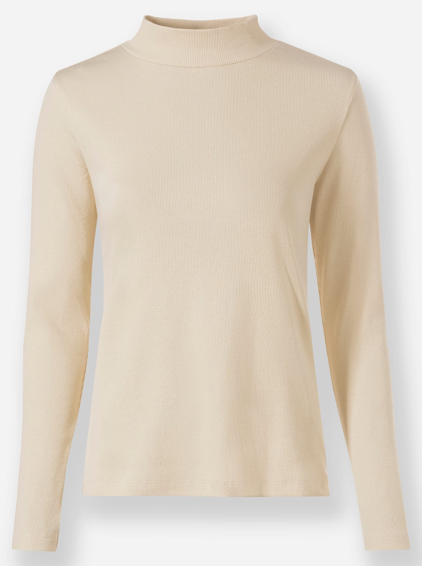 HEINE Shirt Stand Collar Sand 48 3