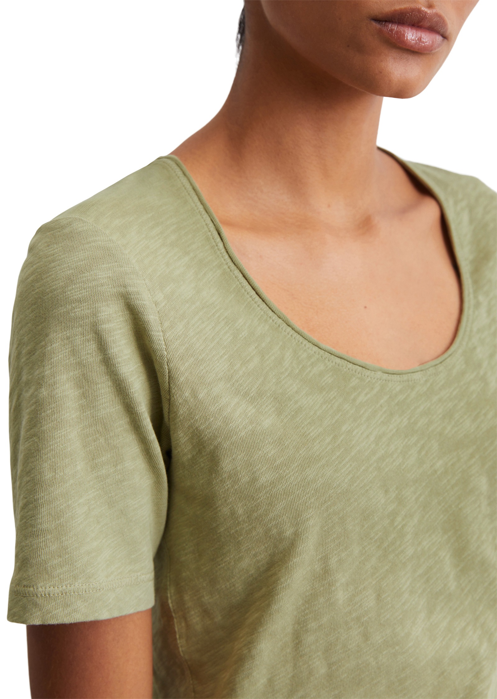 Marc O'Polo T-Shirt »aus Slub-Jersey«
