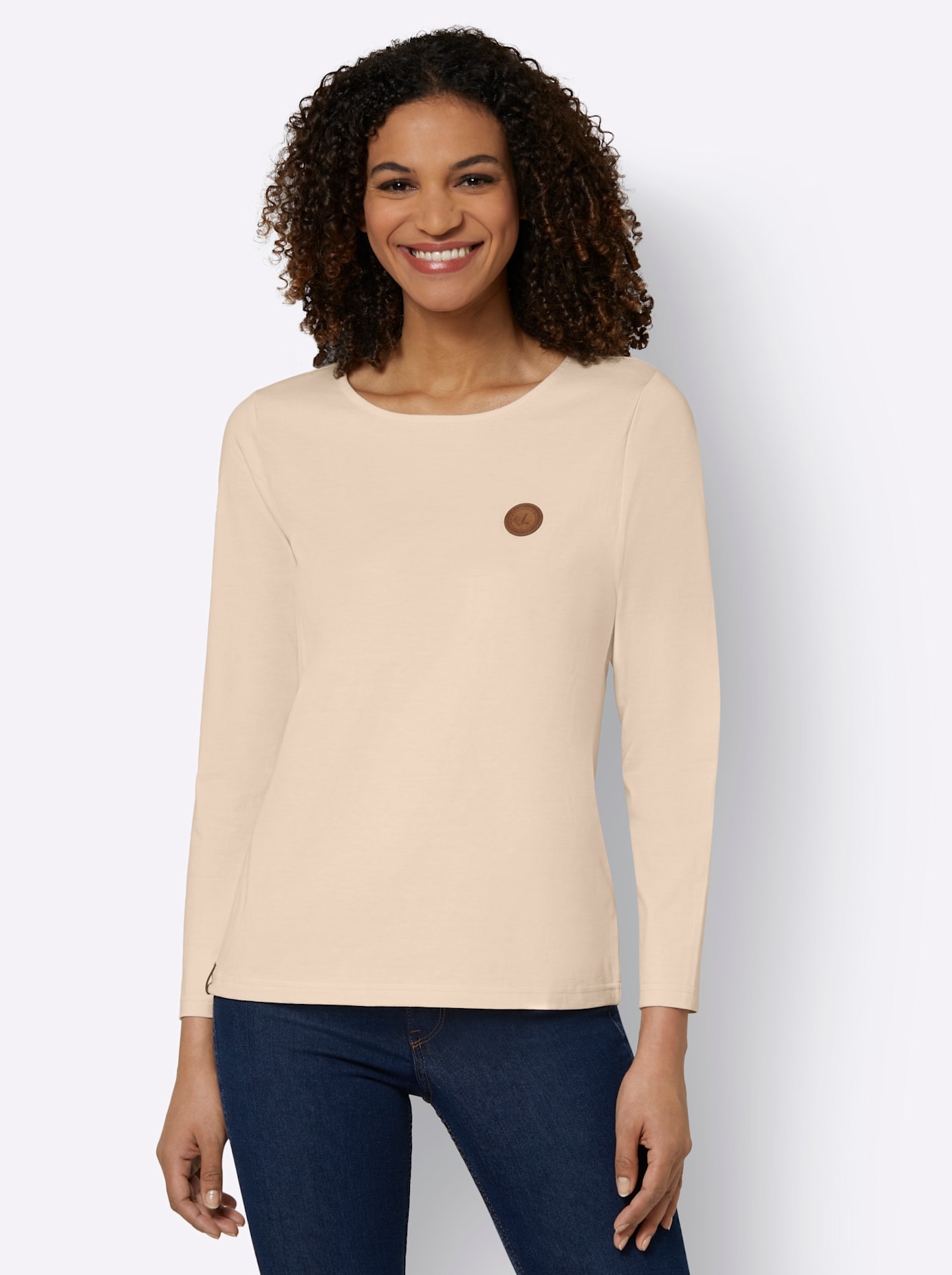 Casual Looks Rundhalsshirt »Shirt«, (1 tlg.)