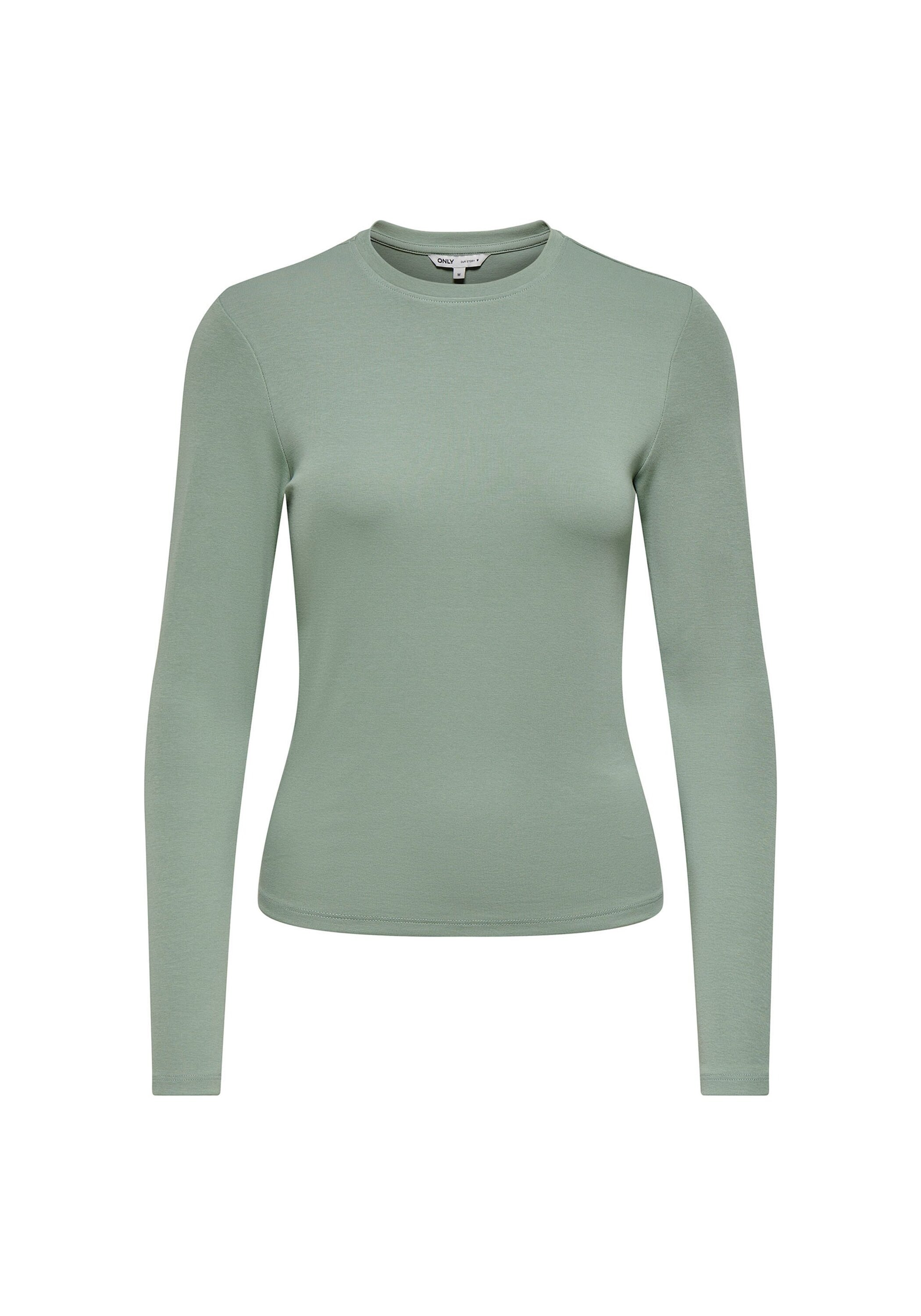 ONLY Longsleeve "Longsleeve ONLRILEY O-NECK TOP 1er Pack" 1