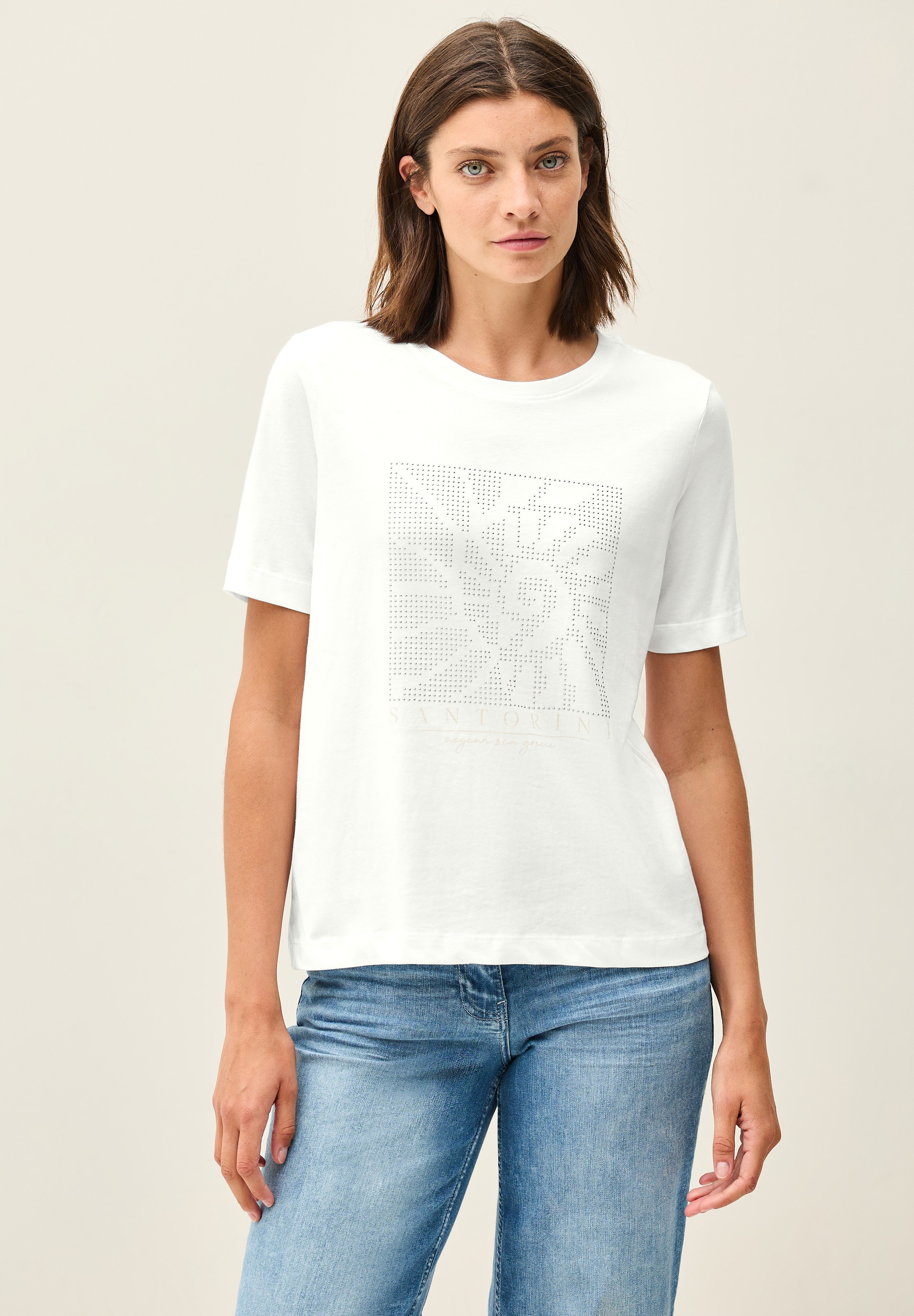 CECIL T-Shirt mit Schmucksteinen günstig online kaufen