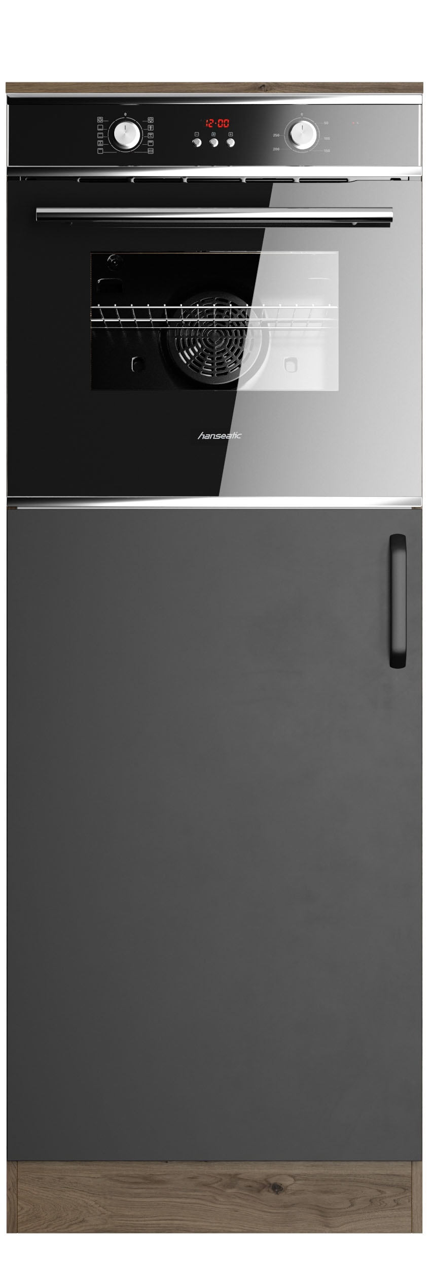 wiho Küchen Backofenumbauschrank »Elba« Maße (B/H): 60/165 cm