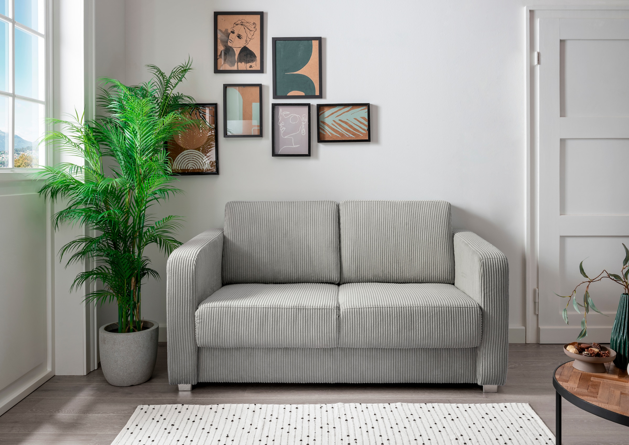 Home affaire Schlafsofa "Mia Problemlöser Sofa, Einzelauszug, Bettsofa, zei günstig online kaufen