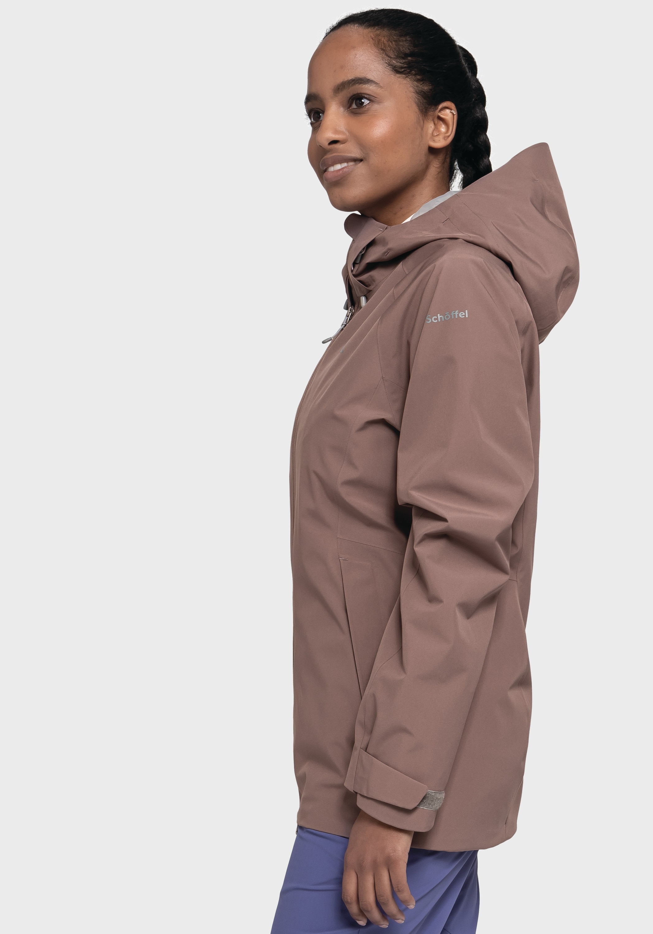 Schöffel Outdoorjacke »2L Jacket Ankelspitz L«, mit Kapuze