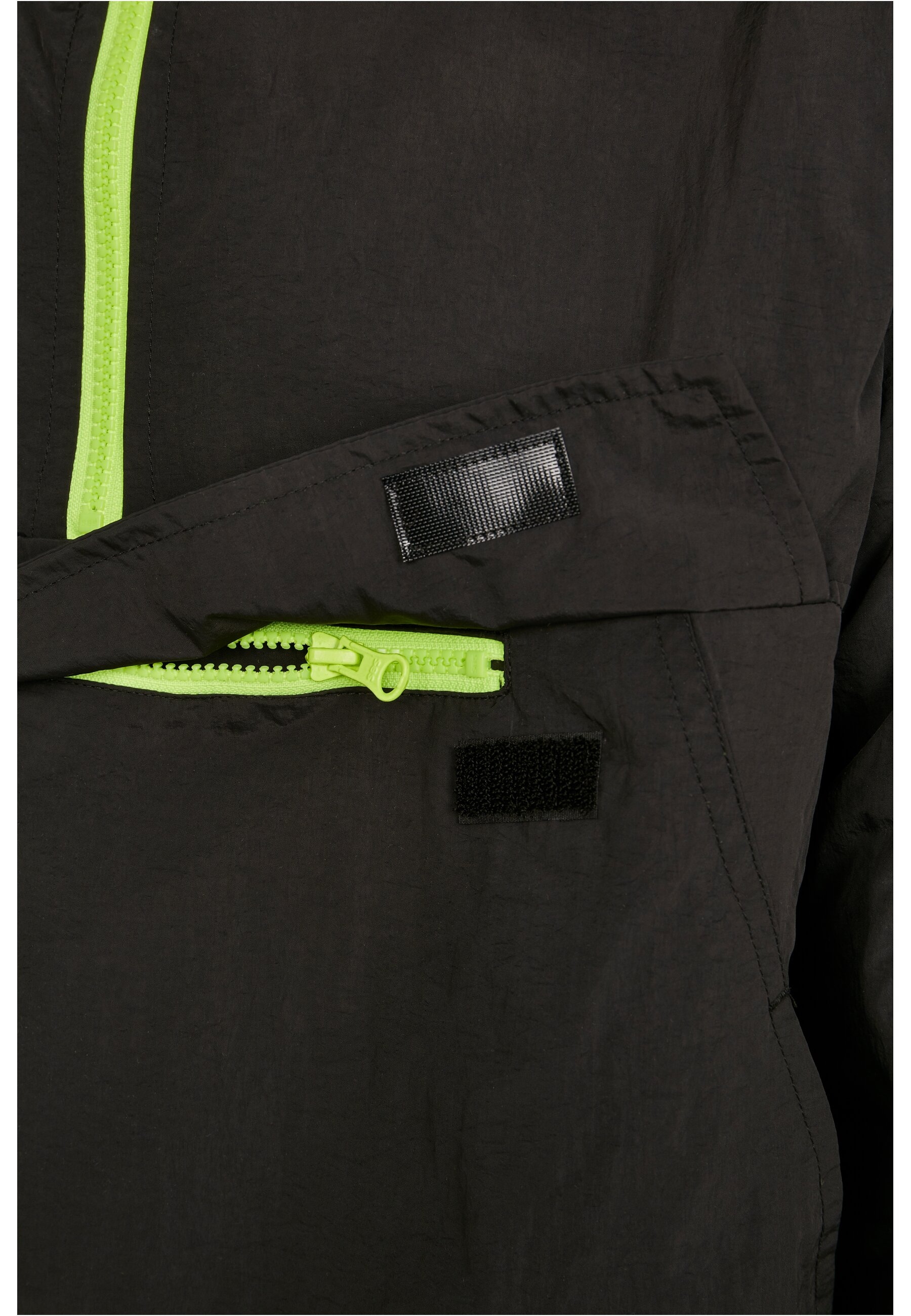 URBAN CLASSICS Anorak »Urban Classics Herren Contrast Pull Over Jacket«, (1 St.), mit Kapuze