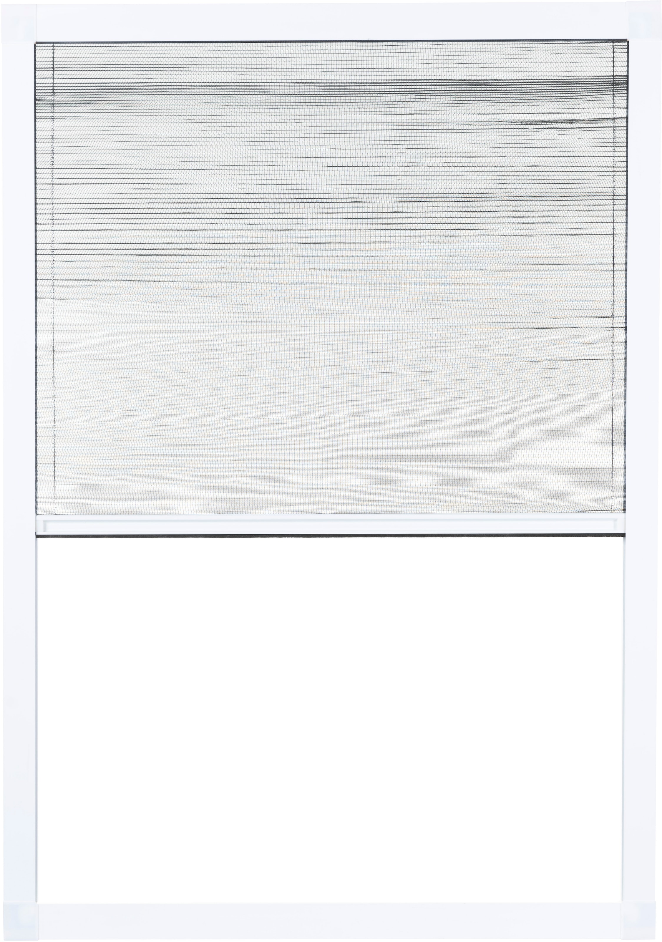 hecht international Insektenschutzplissee »Compact«, transparent, ohne Bohren, verspannt, flächenversetzt, 130x150 cm