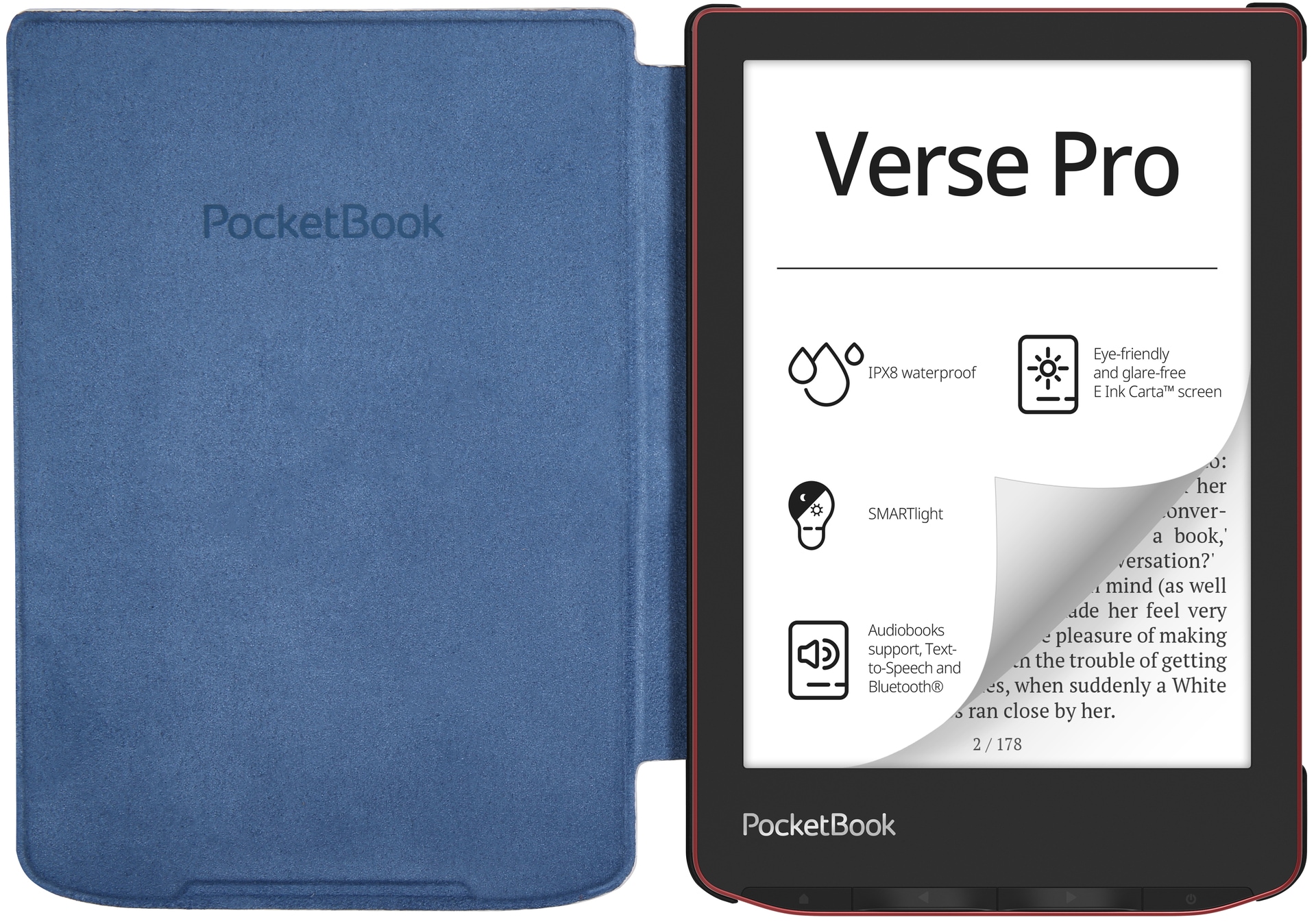 PocketBook Flip Case »Shell Cover«, für PocketBook Verse und Verse Pro