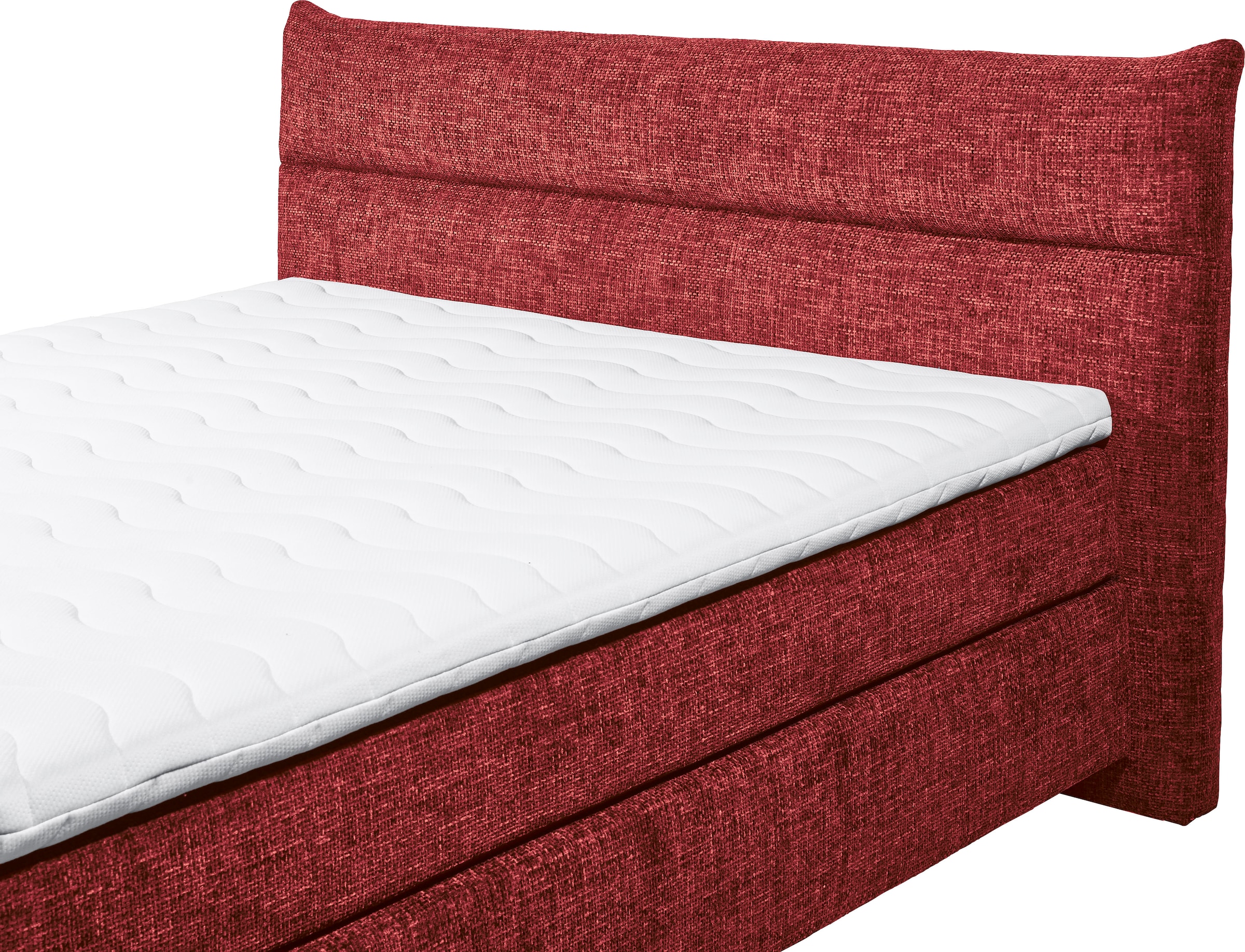 ED EXCITING DESIGN Boxspringbett »Zandvoort«, mit Wendematratze, 180x200cm