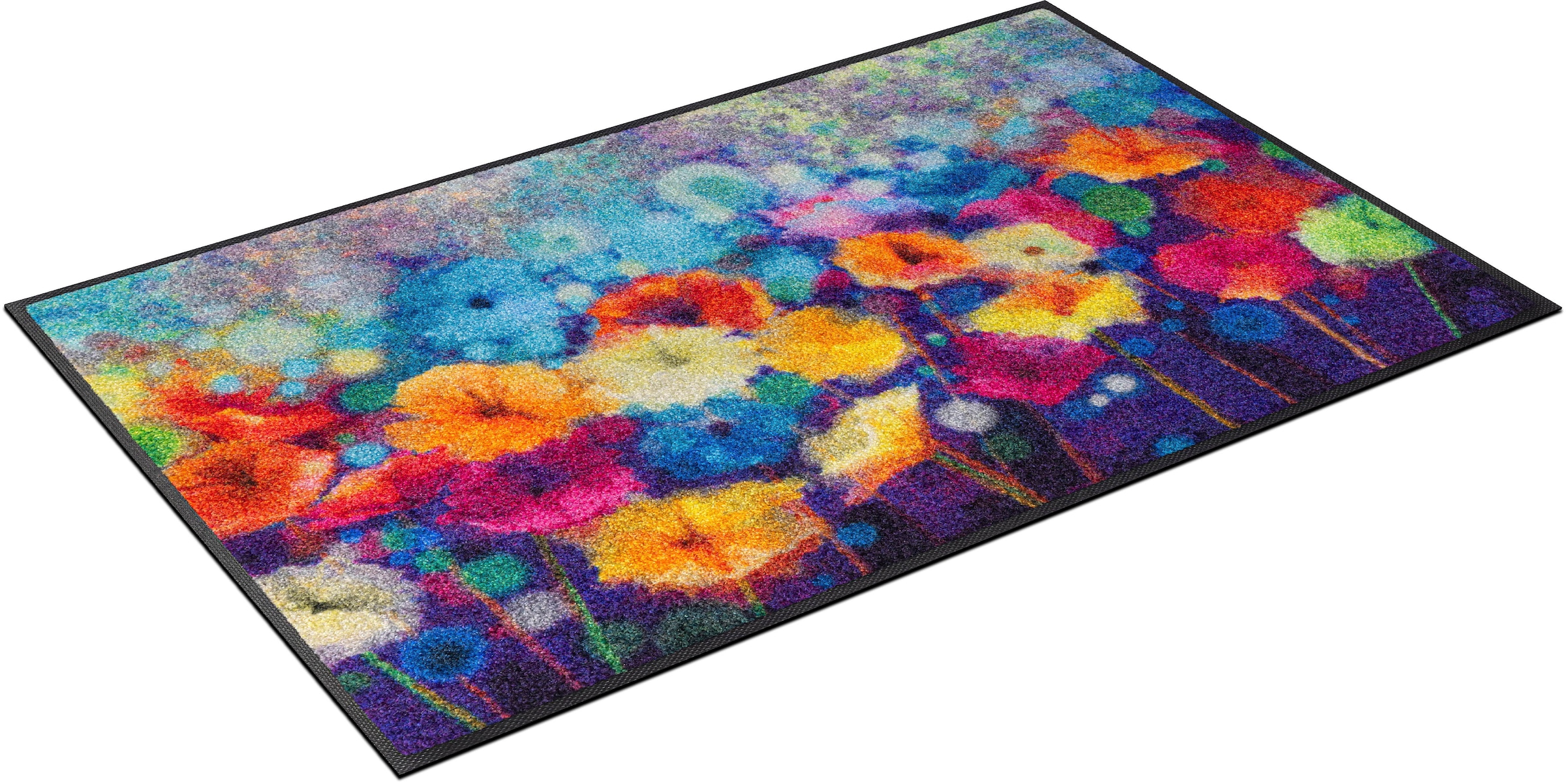 Fußmatte Motiv BAUR wash+dry Blumen, Kleen-Tex »Flowerlover«, kaufen waschbar | Schmutzfangmatte, by rechteckig, rutschhemmend,