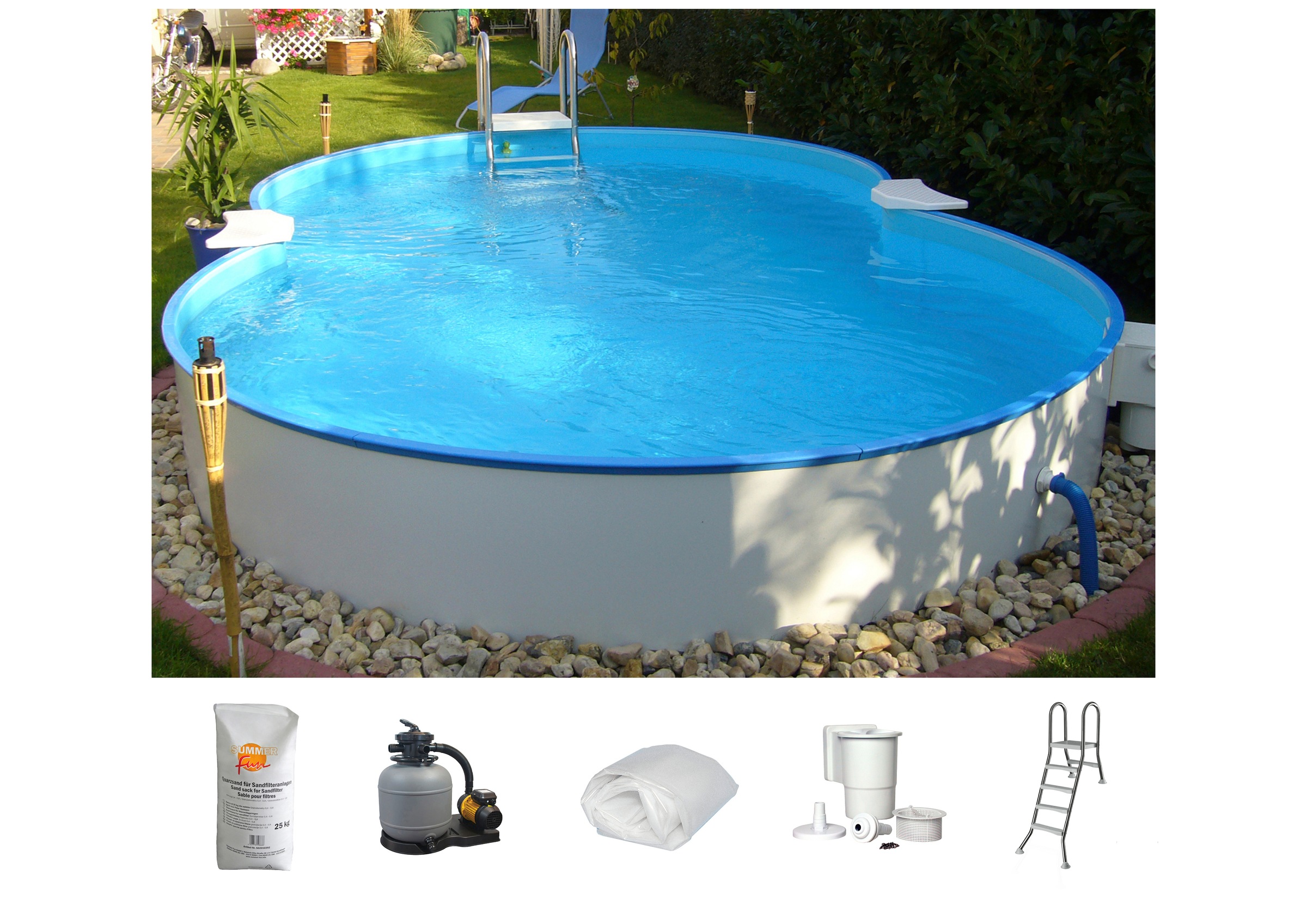 Clear Pool Achtformpool, (Set) kaufen