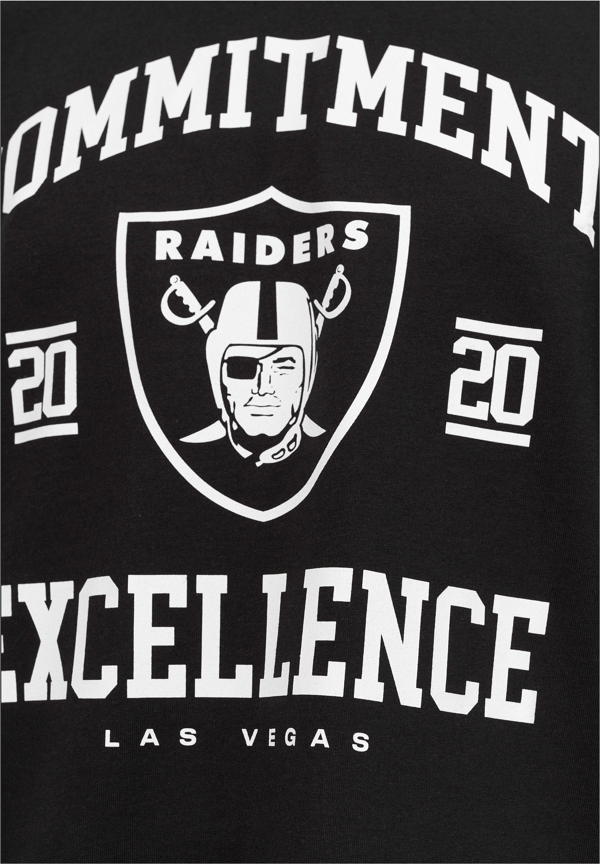 Recovered Sweatshirt »NFL Raiders Commitment To Excellence Relaxed«, im lockeren Schnitt
