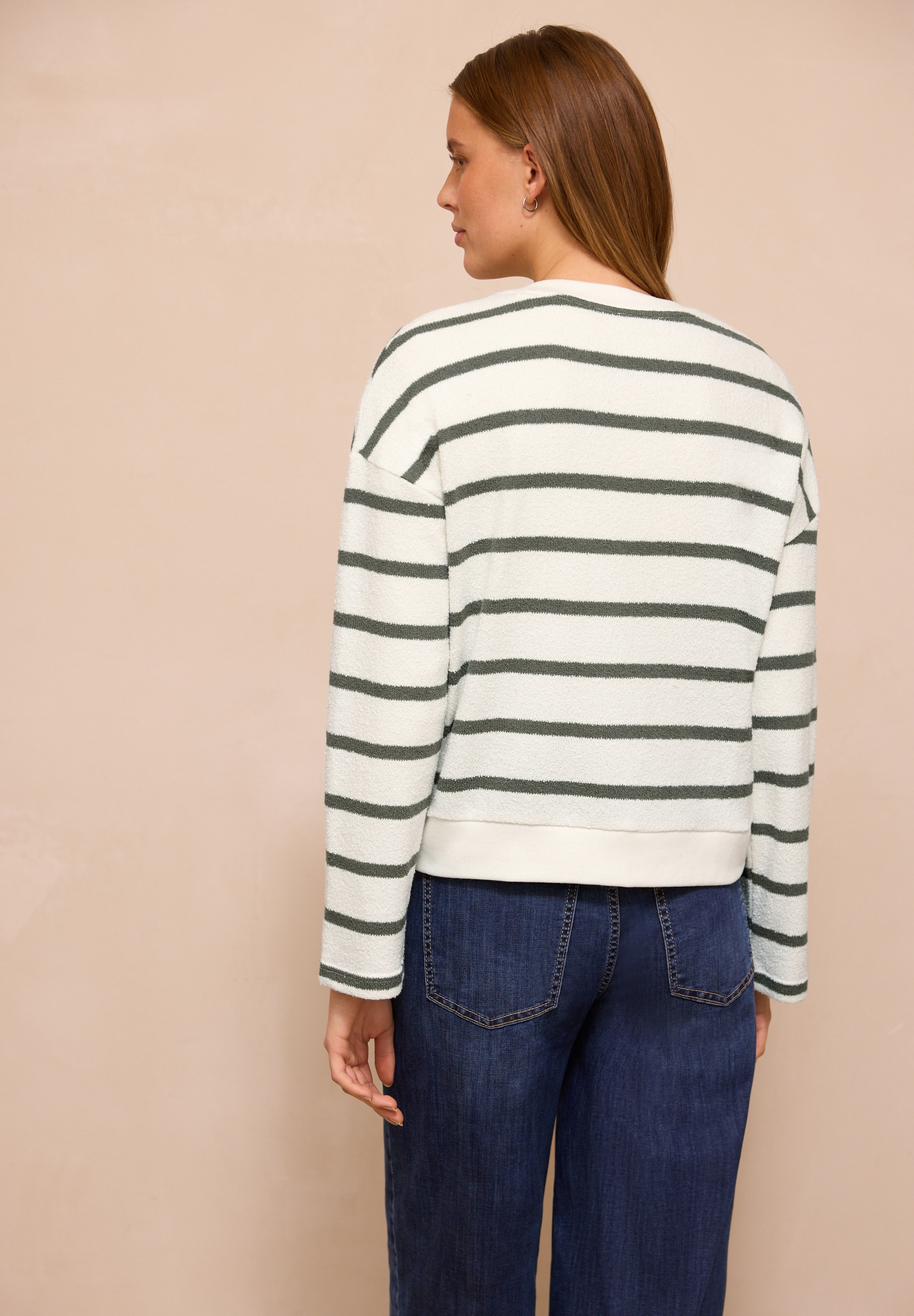 STREET ONE STUDIO Langarmshirt im Streifendesign