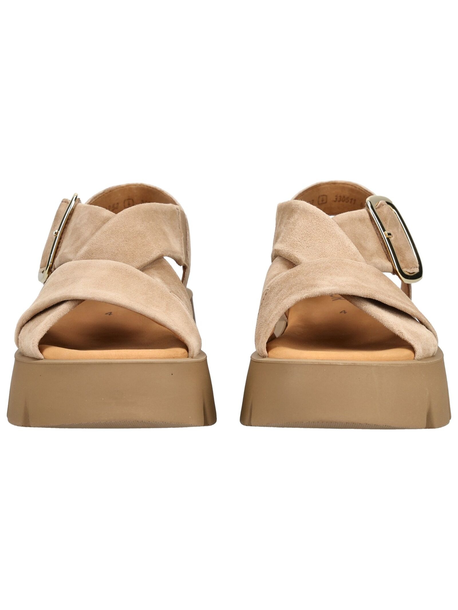 Gabor Plateau Sandals Women's Beige 37 2