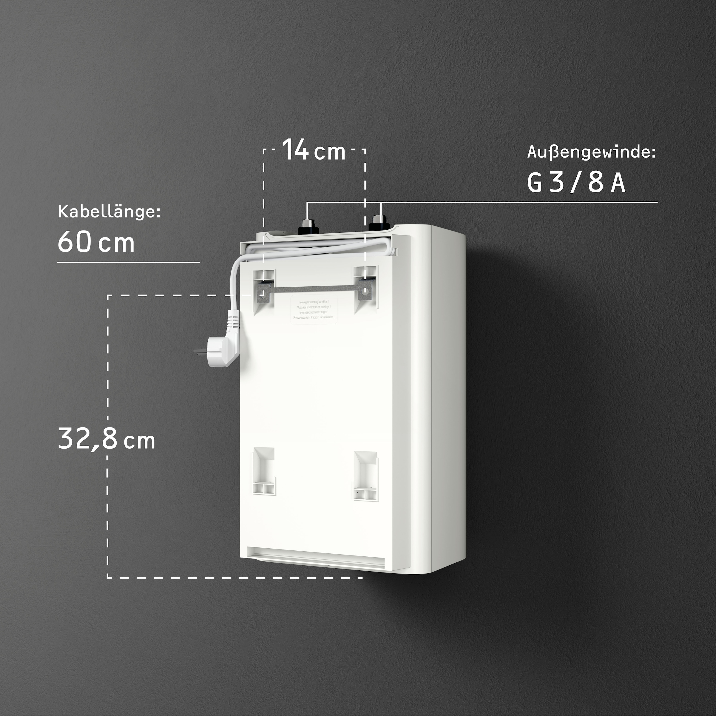 STIEBEL ELTRON Kleinspeicher »UFP 5 Trend«, Untertischboiler 5 Liter Niederdruck, mit Stecker