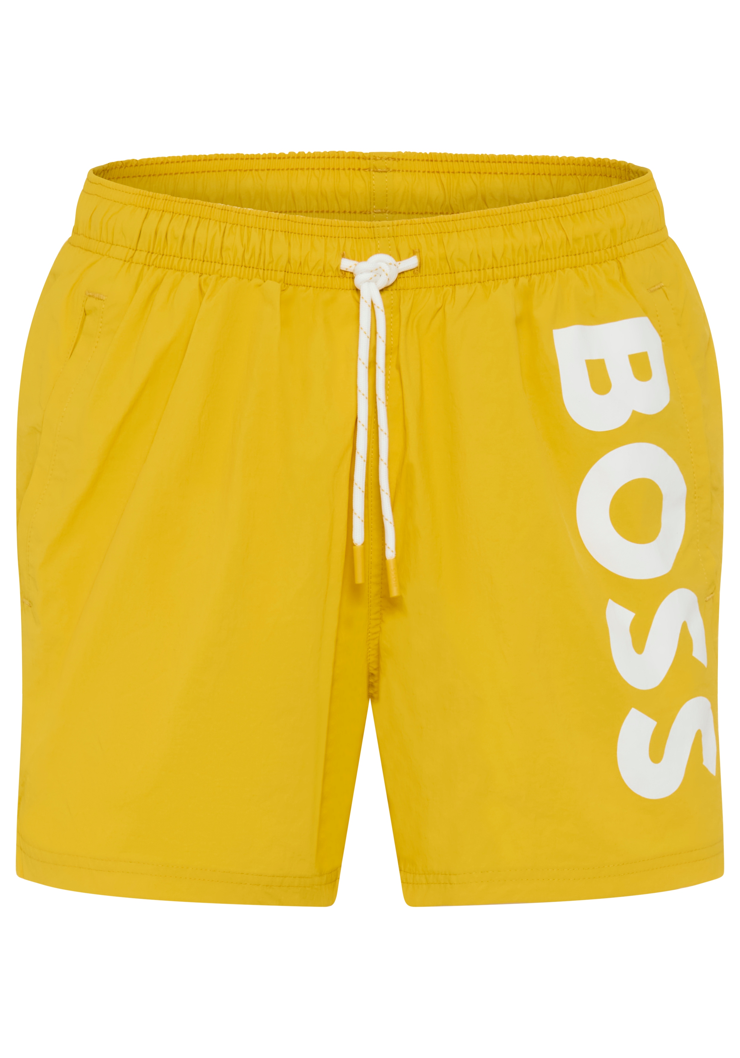BOSS Badeshorts "Octopus" Mit BOSS Logoschriftzug, elastischer Taillenbund mit Kordel