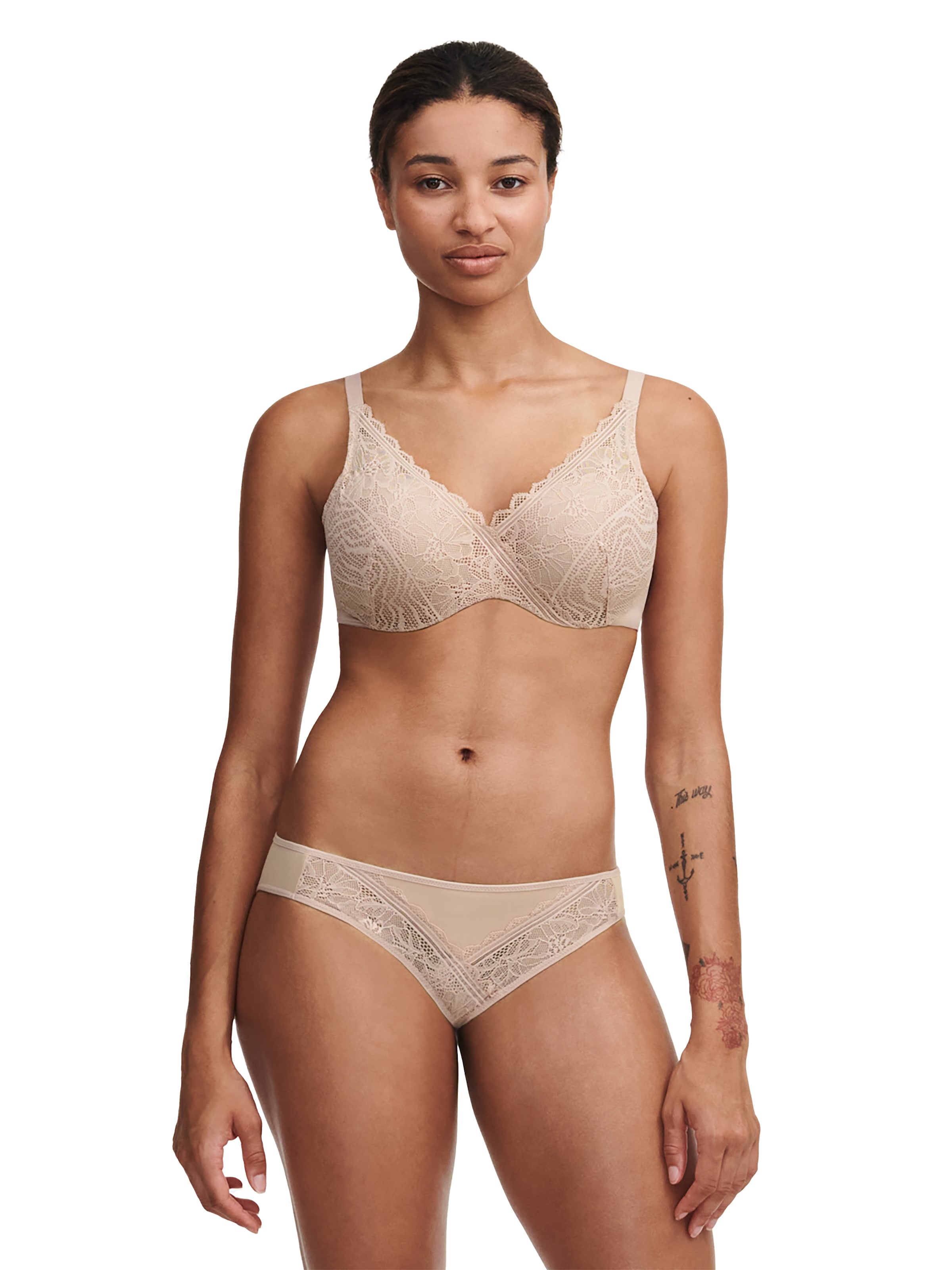 Chantelle T-Shirt-BH »FLORAL TOUCH« Spitze, blickdichtes Gewebe