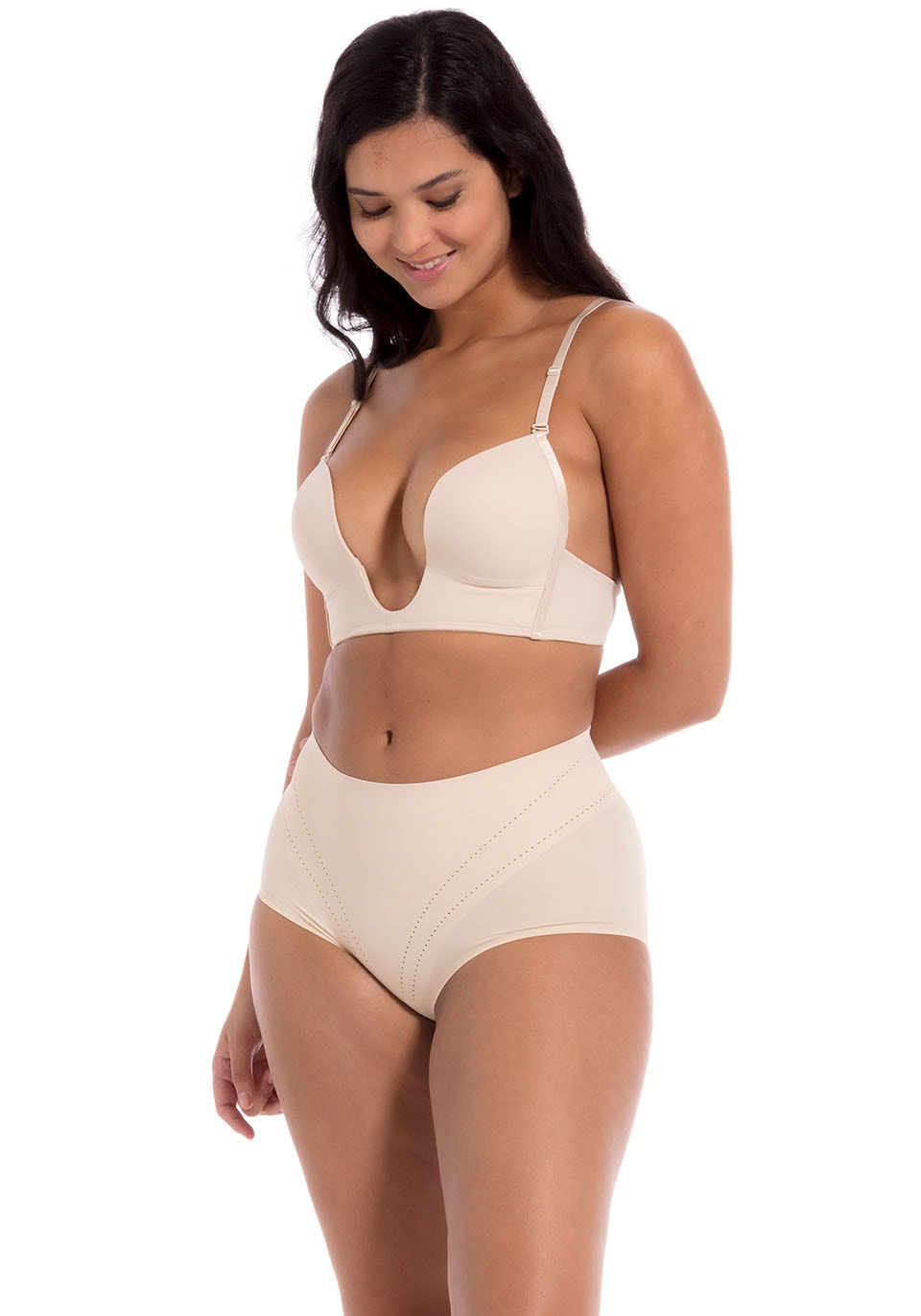 MAGIC Bodyfashion Bügelloser BH »V-Bra«, extrem tief fallender Ausschnitt und extra tiefer Rücken