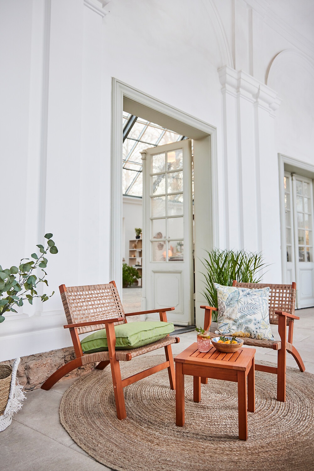 H.O.C.K. Dekokissen "Eliza-Bouquet Outdoor" Outdoor geeignet, Kissenhülle m günstig online kaufen