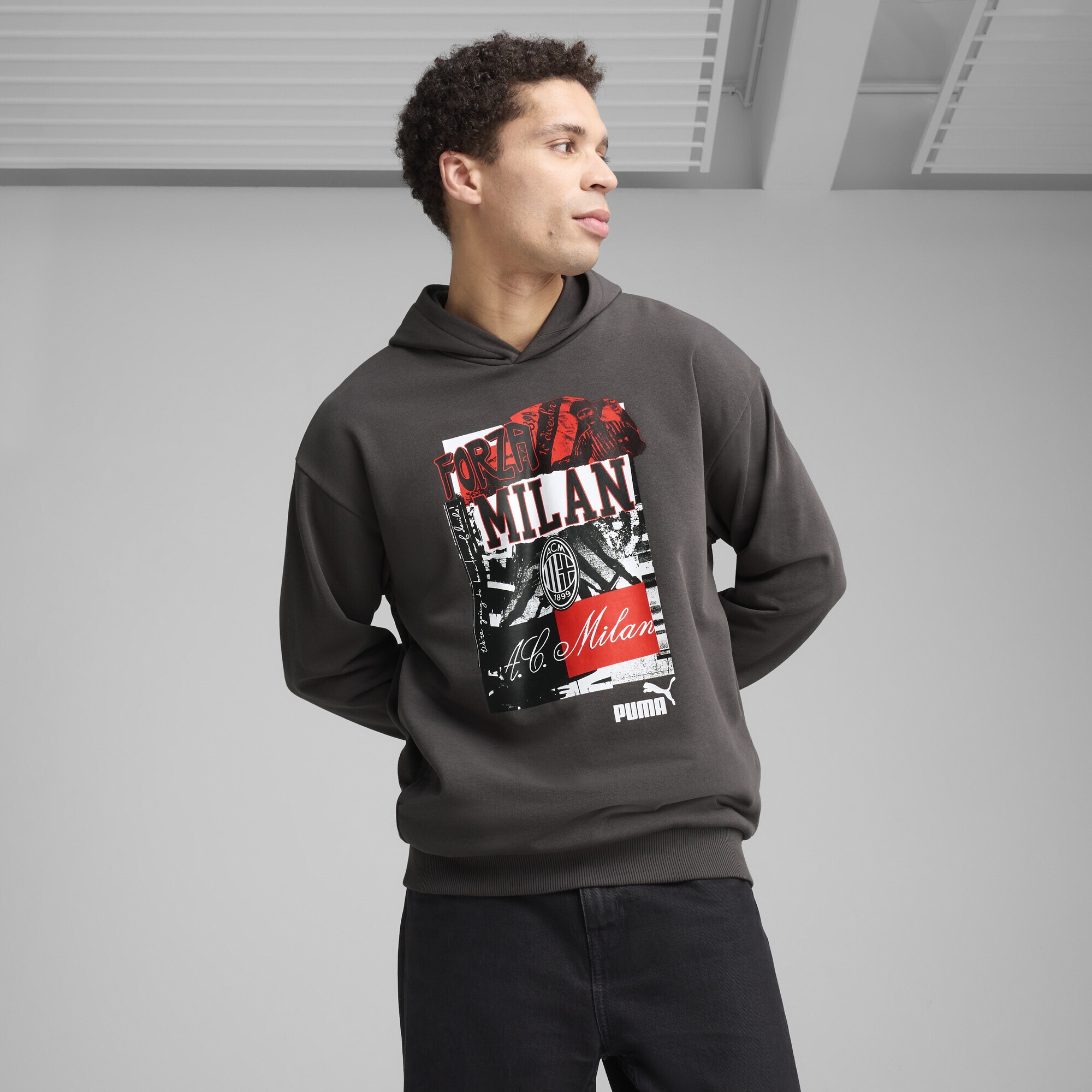 PUMA Hoodie »AC Milan ftblNRGY+ Hoodie Herren«
