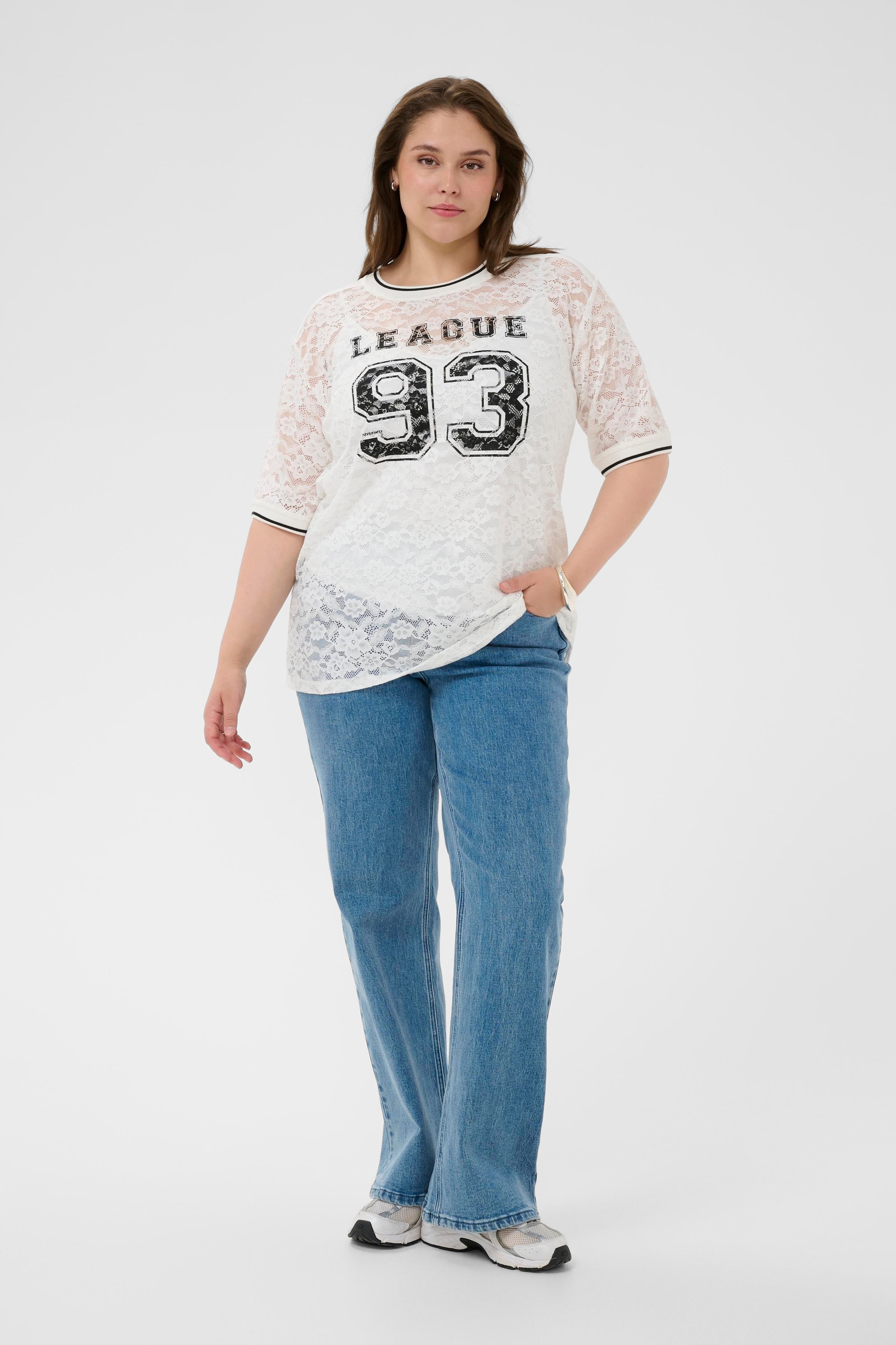 KAFFE Curve Longtop »T-shirt KCbella«