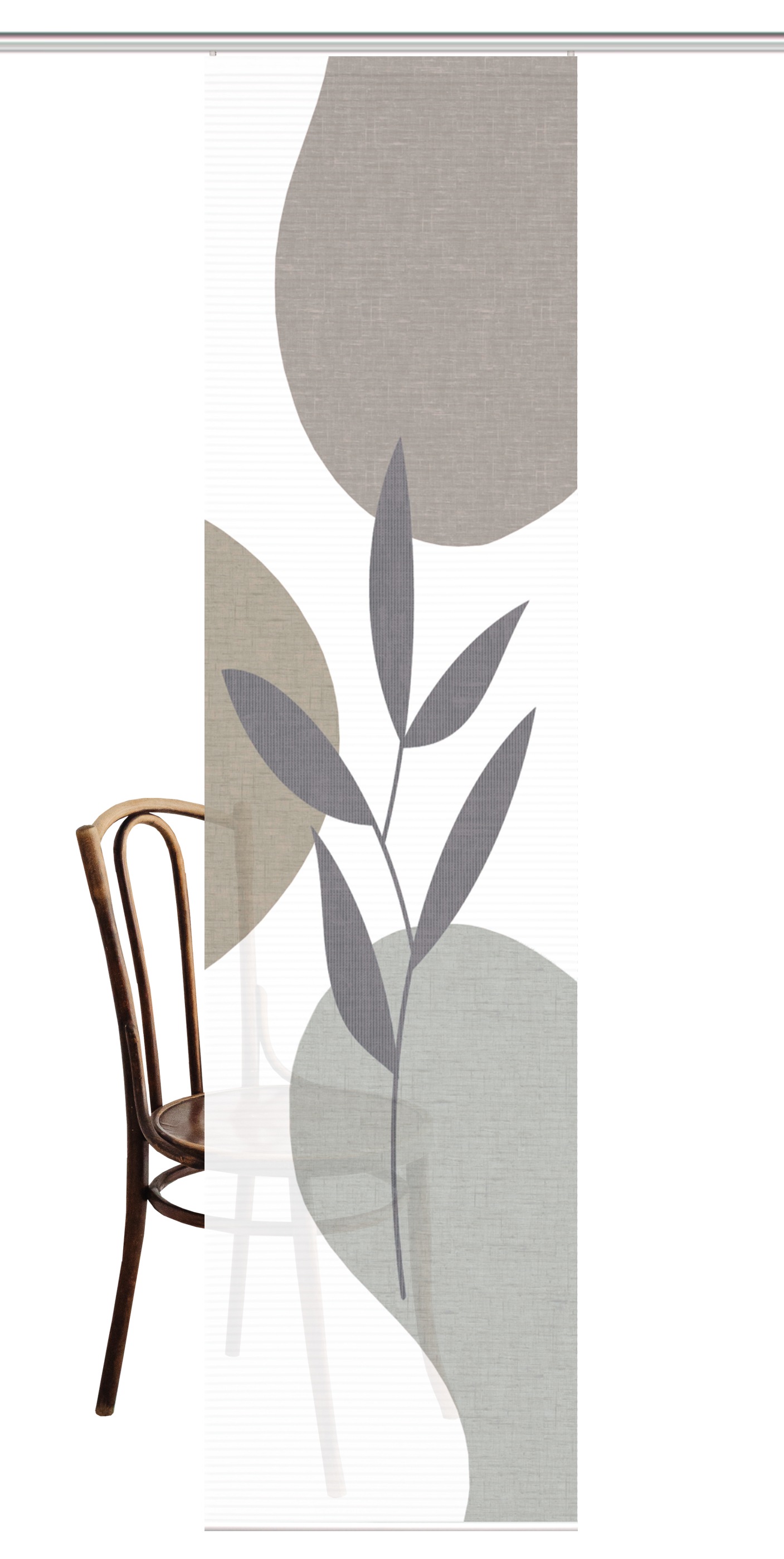 HOME in green Schiebegardine "FRONDA" Paneelwagen 1 Stk. tlg. DIGITALBEDRUC günstig online kaufen