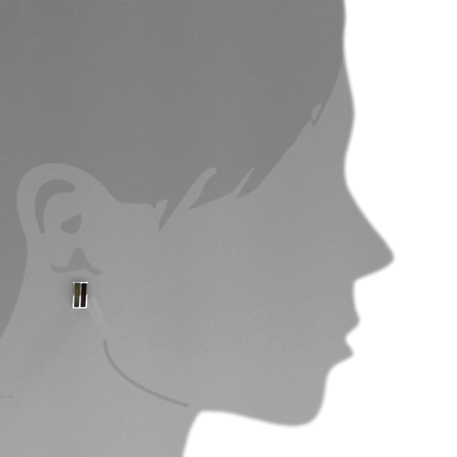 OSTSEE-SCHMUCK Paar Ohrstecker »- Amelie - Silber 925/000 - Bernstein«
