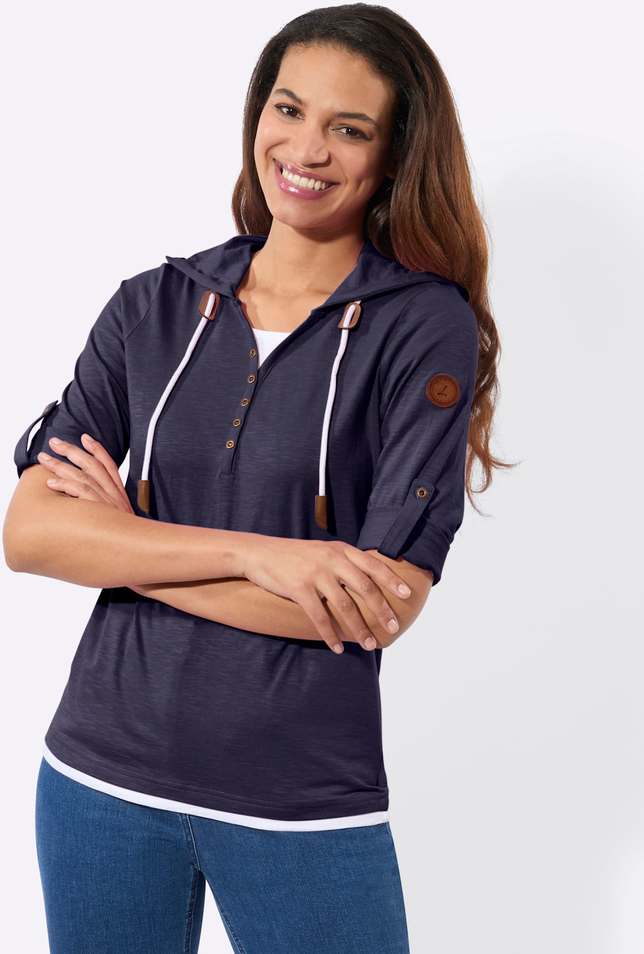 Casual Looks 2-in-1-Shirt "2-in-1-Shirt" 1