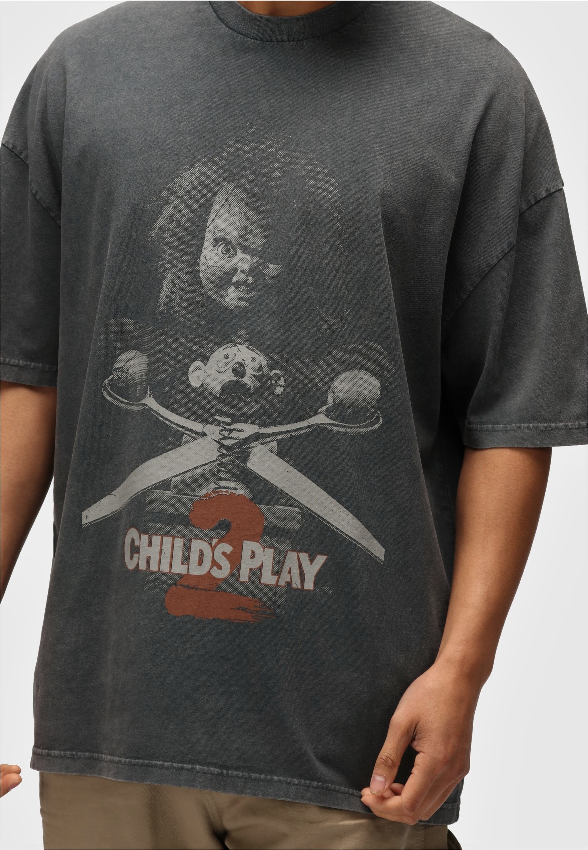 Recovered T-Shirt »Chucky 2 Childs Play«, (1 tlg.), mit gruseligem Chucky-Print