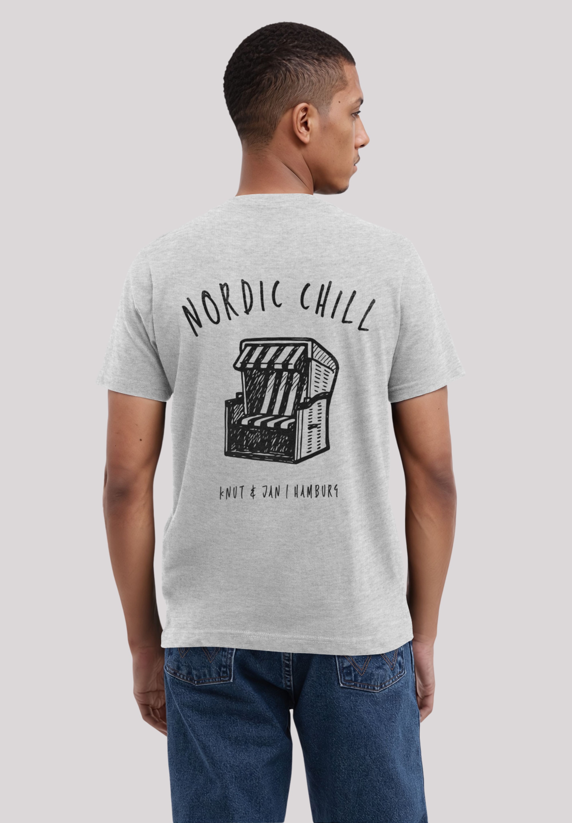 F4NT4STIC T-Shirt "Knut und Jan Scribble Logo", Osteee Kollektion, Urlaub, günstig online kaufen