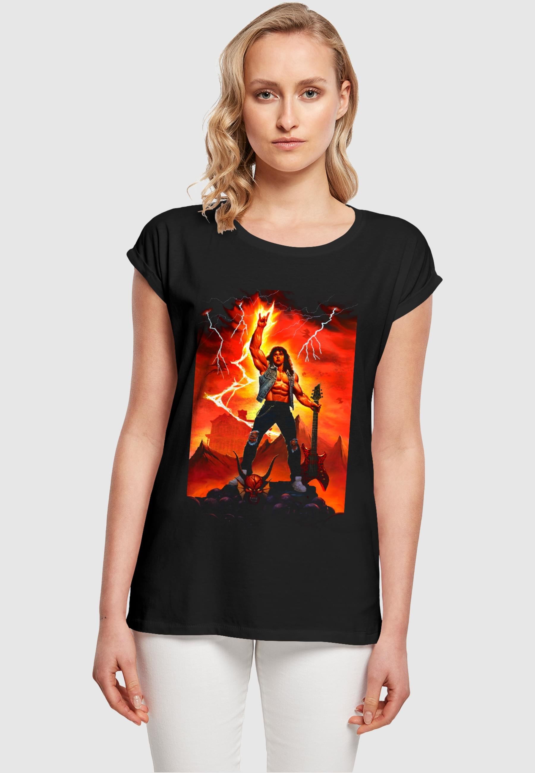 ABSOLUTE CULT T-Shirt "ABSOLUTE CULT Damen Ladies Stranger Things - Hell Gu günstig online kaufen