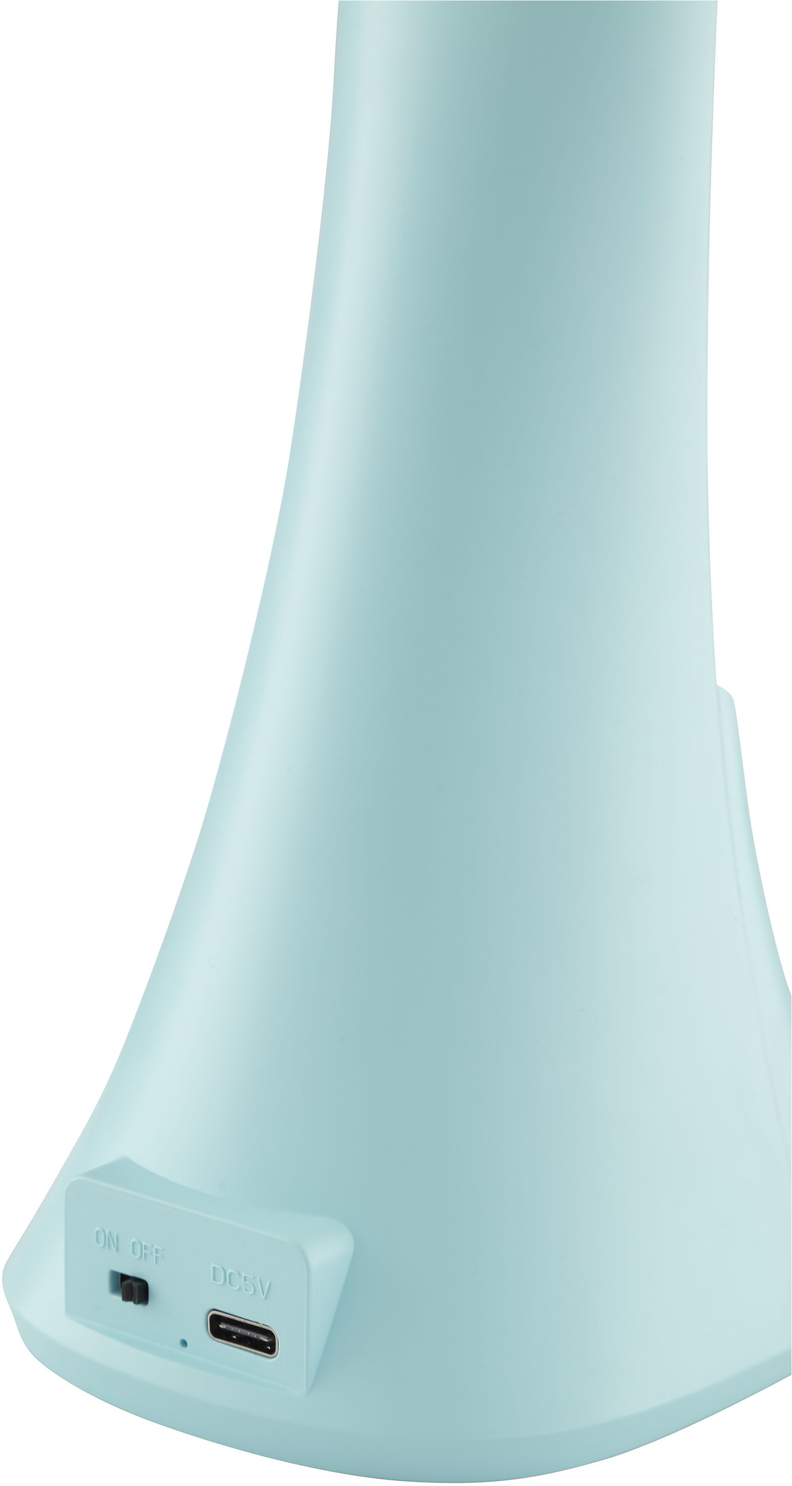 Brilliant LED Tischleuchte »Idana« LED-Modul 1 Stk. Kaltweiß mit Akku, 37 cm, 350 lm, 5500 K, Touchdimmer, USB, hellblau