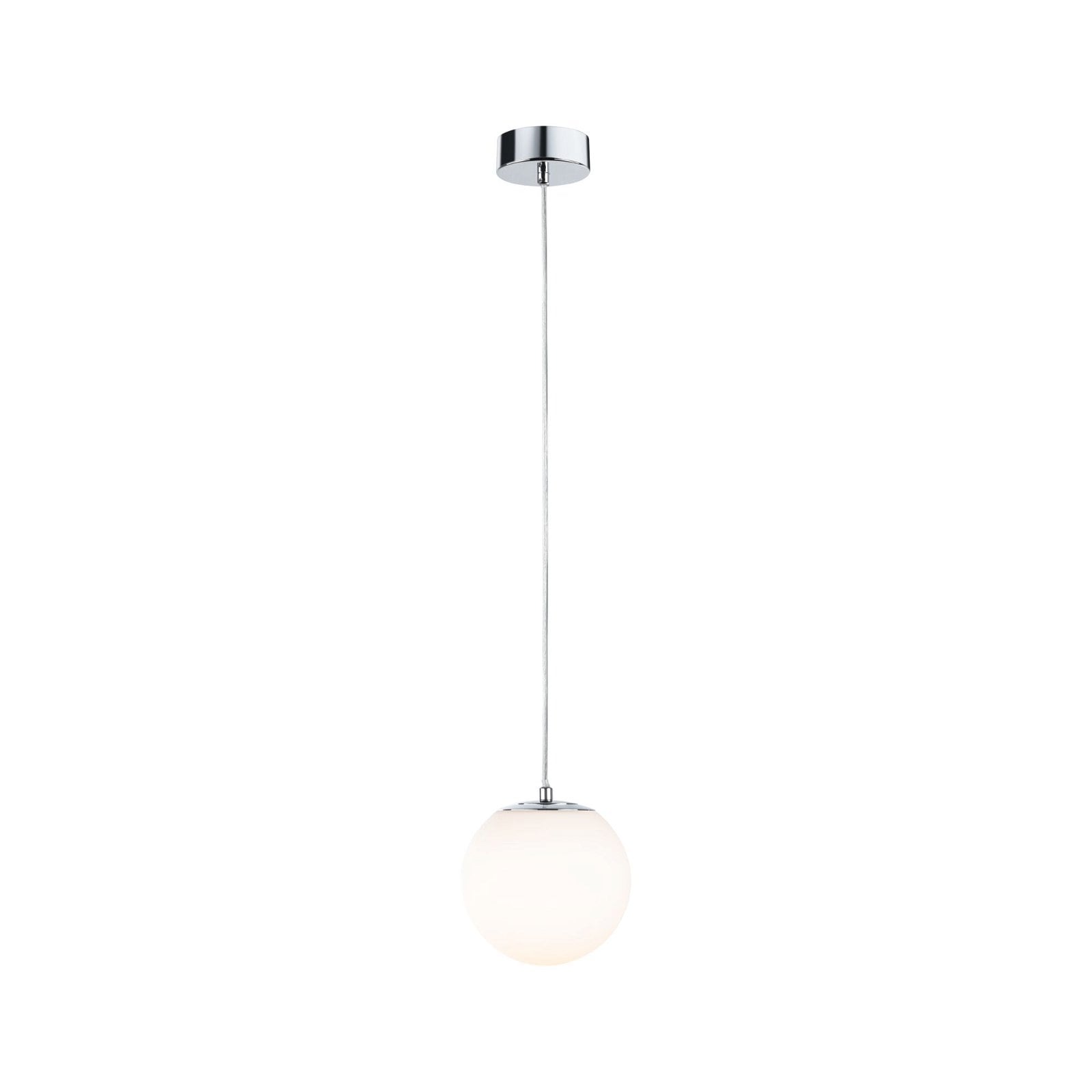 Paulmann LED Pendelleuchte »Selection Bathroom Gove IP44 9W 3000K Satin, Glas/Metall«, 1 flammig-flammig