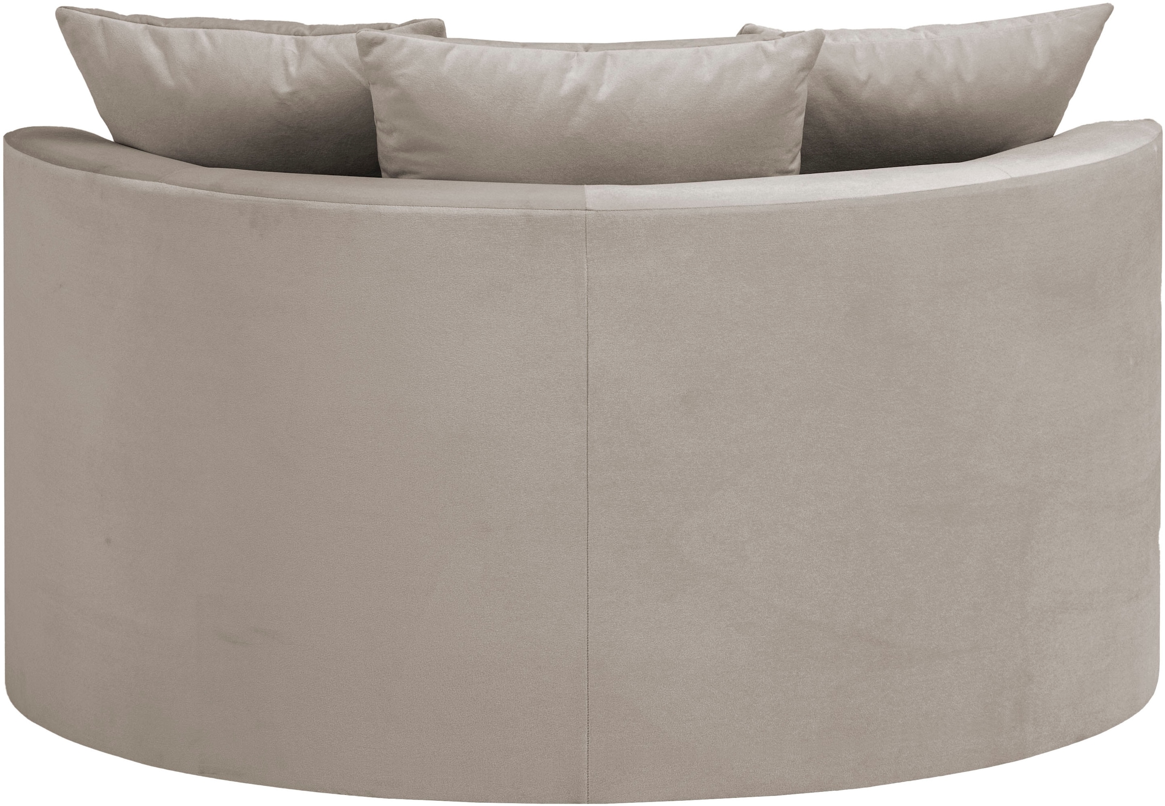 LeGer Home by Lena Gercke XXL-Sessel »ISALIE, Sessel in modernen Farben, Lesesessel, Loveseat, Big-Sessel«, trendige Stoffe, mit 3 Zierkissen, große Sitzfläche, Hocker optional