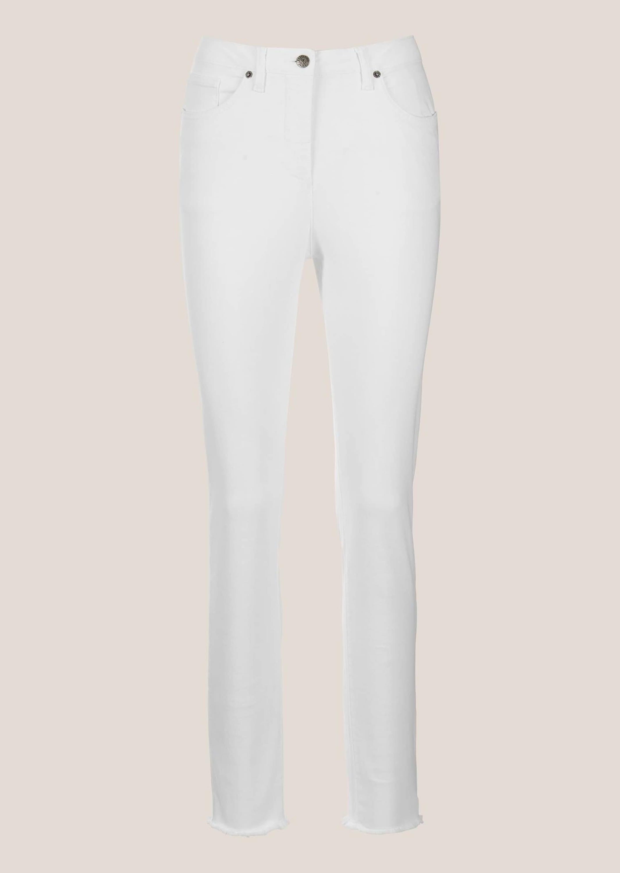 MADELEINE Regular-fit-Jeans "Denimhose Schmale Jeans im Five-Pocket-Style" günstig online kaufen