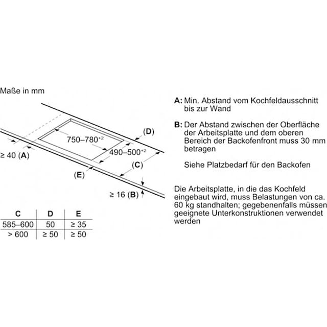 NEFF Flex-Induktions-Kochfeld »T68TTV4L0«, T68TTV4L0 | BAUR