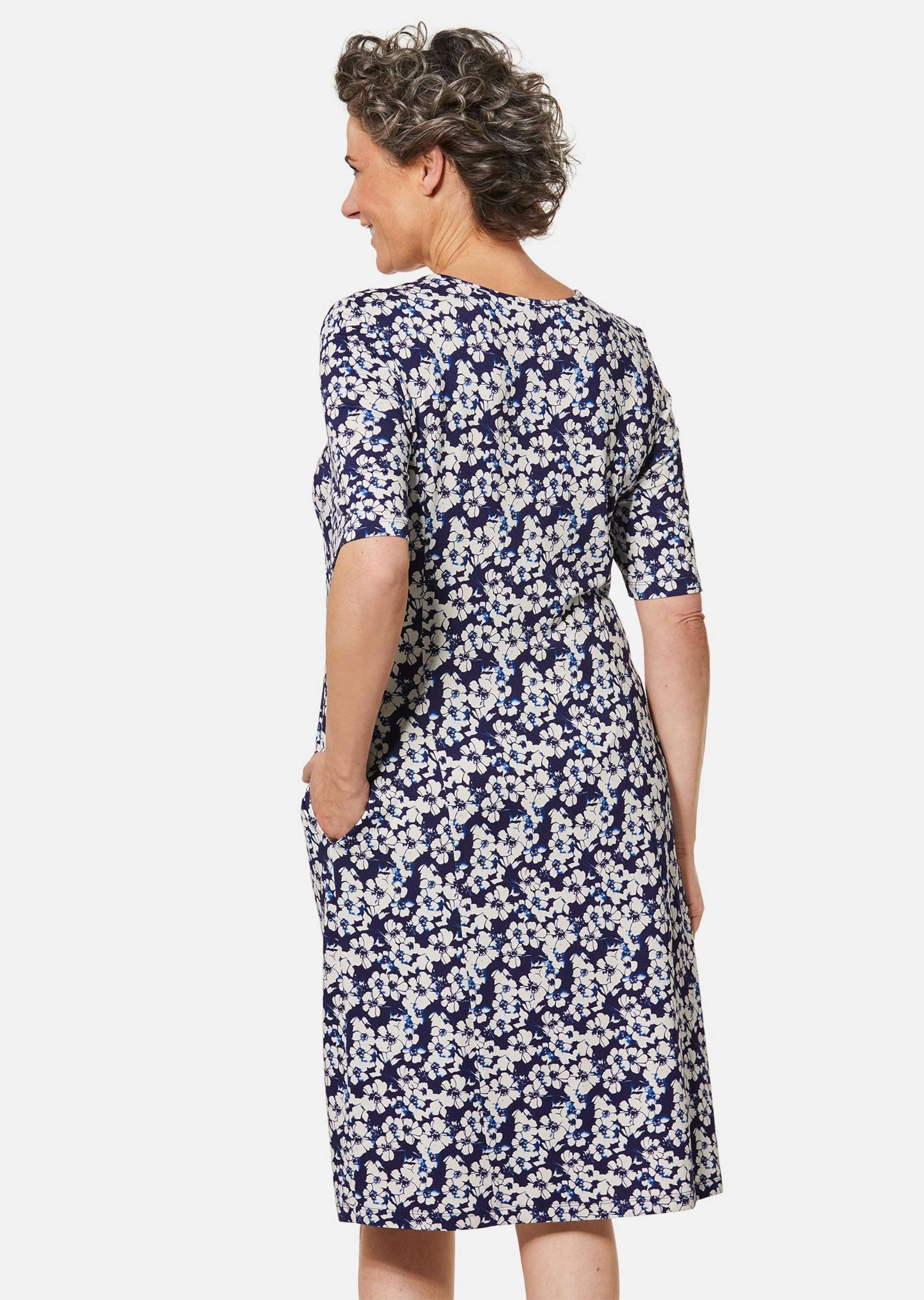 GOLDNER Druckkleid »Druckkleid Elastisches Jerseykleid mit modischem Druck«