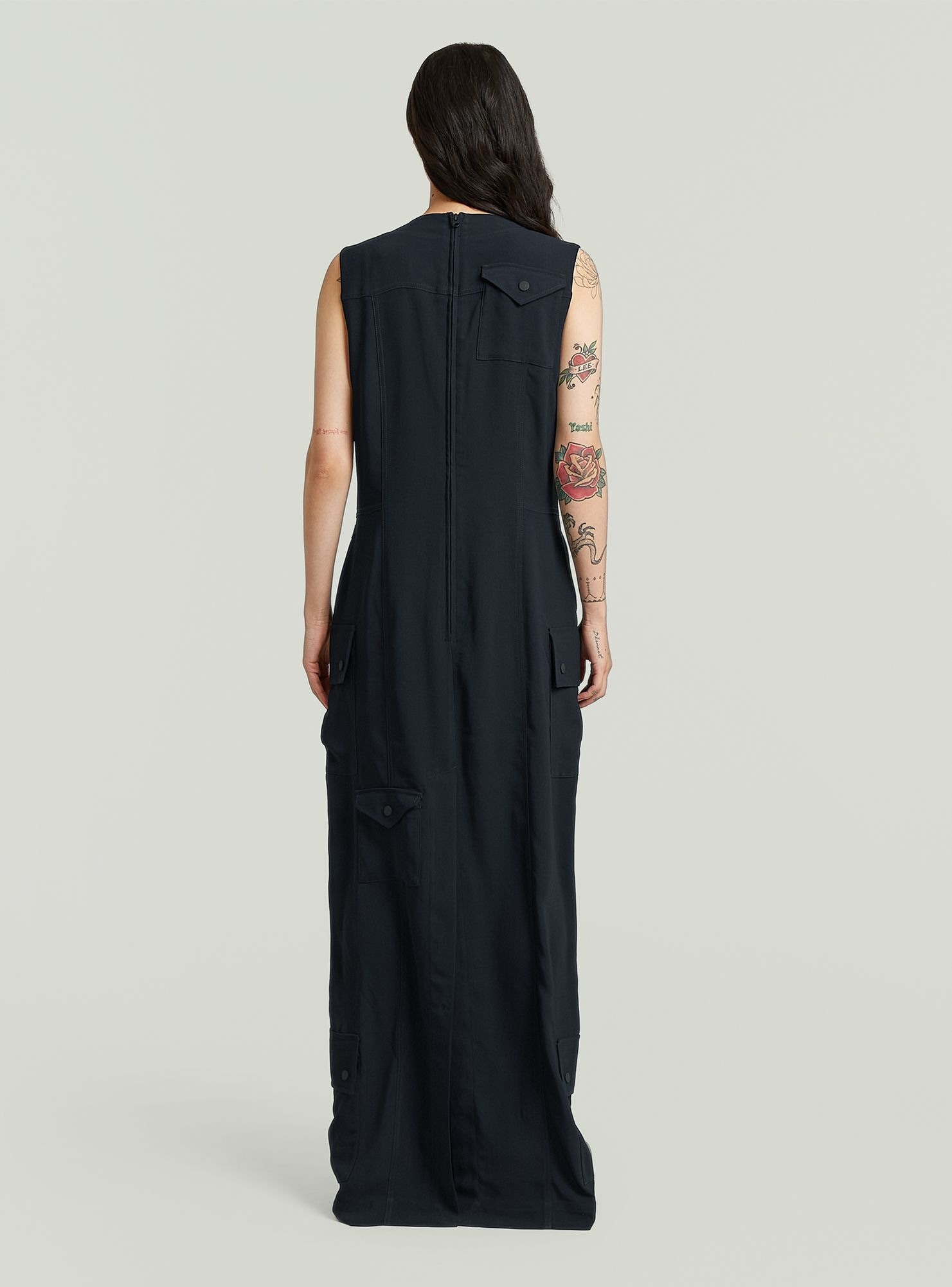 G-STAR Bodykleid »Langes Pocket-Kleid«