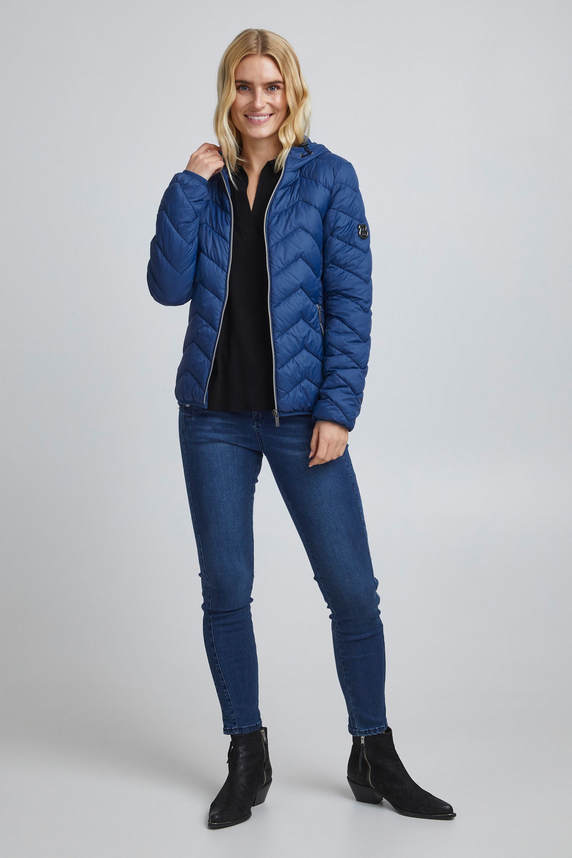 fransa Steppjacke »Steppjacke FRBapadding«, mit Kapuze