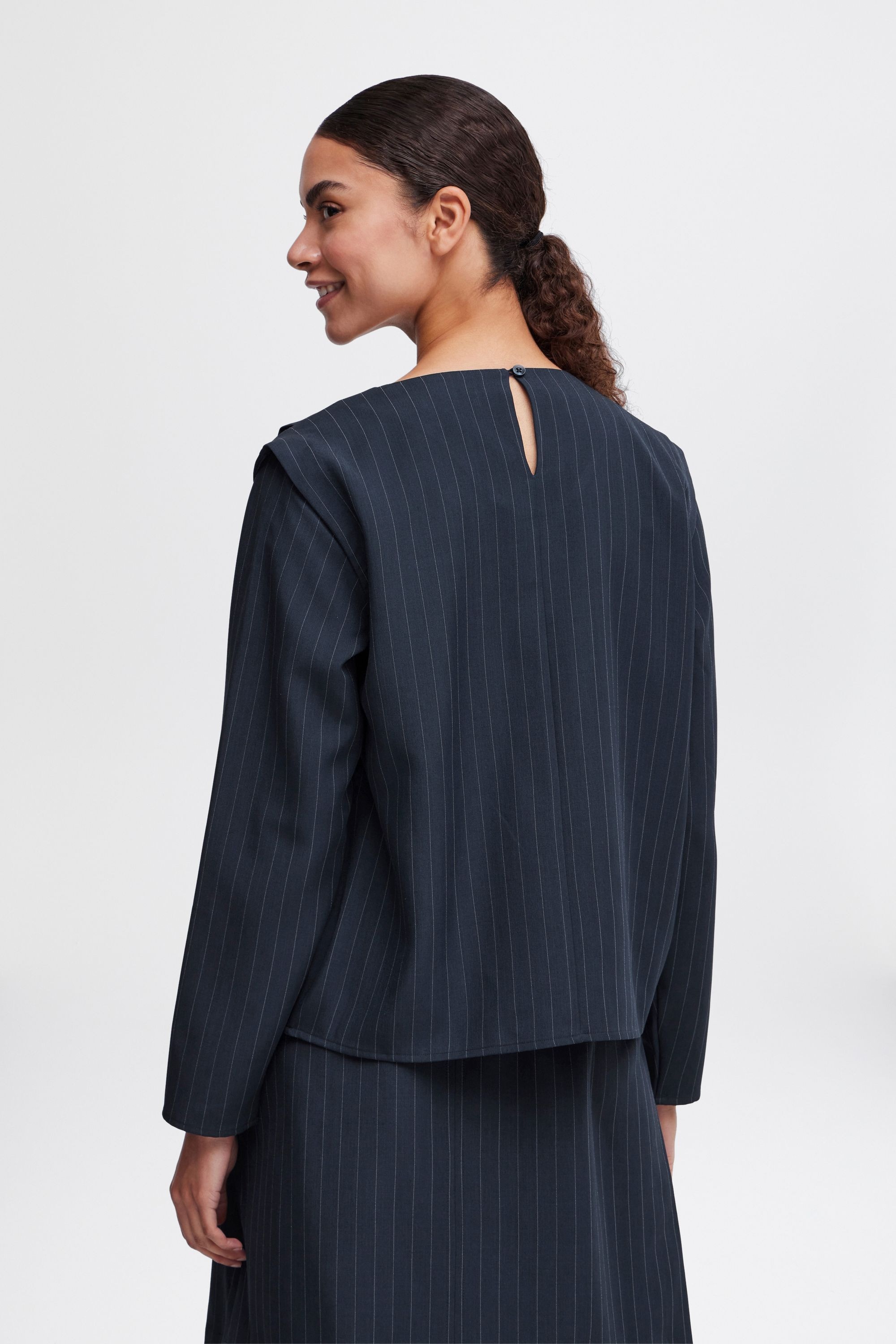 b.young Langarmbluse »Langarmbluse BYMMMIDDE BLOUSE -«