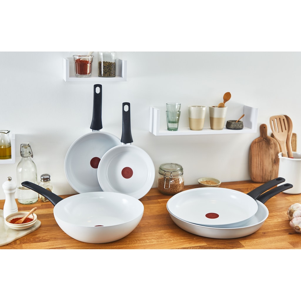 Tefal Wok »Ceramic Control«, Aluminium, (1 tlg.)