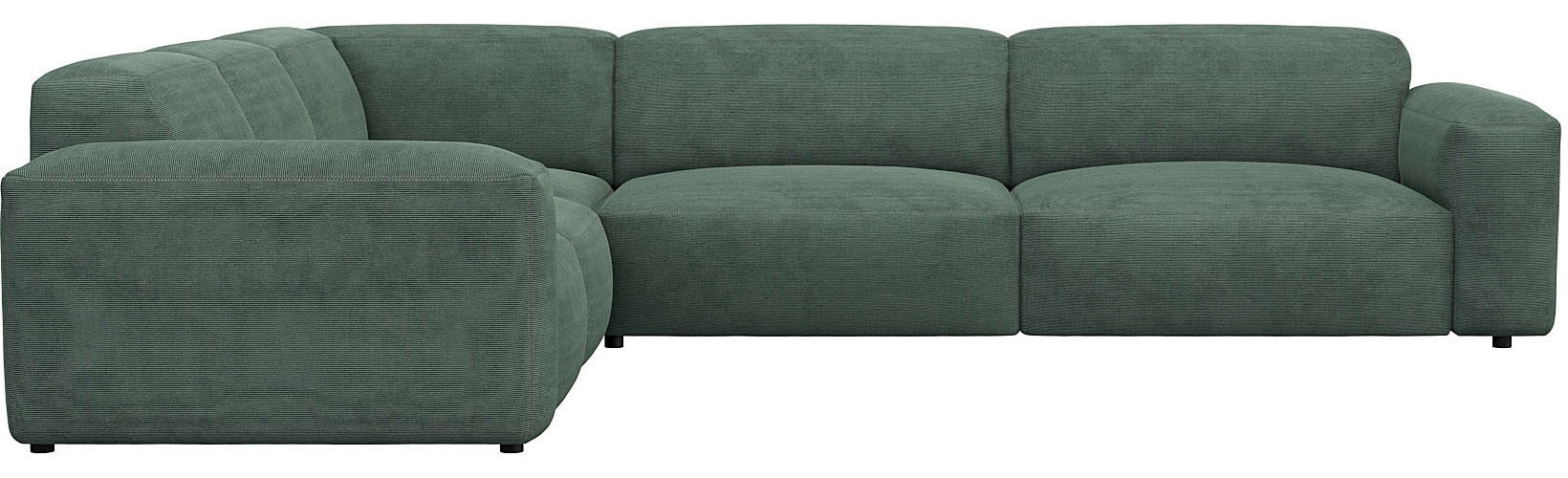 FLEXLUX Ecksofa "Lucera, super bequem durch hochwertigen Sitzaufbau mit Kal günstig online kaufen