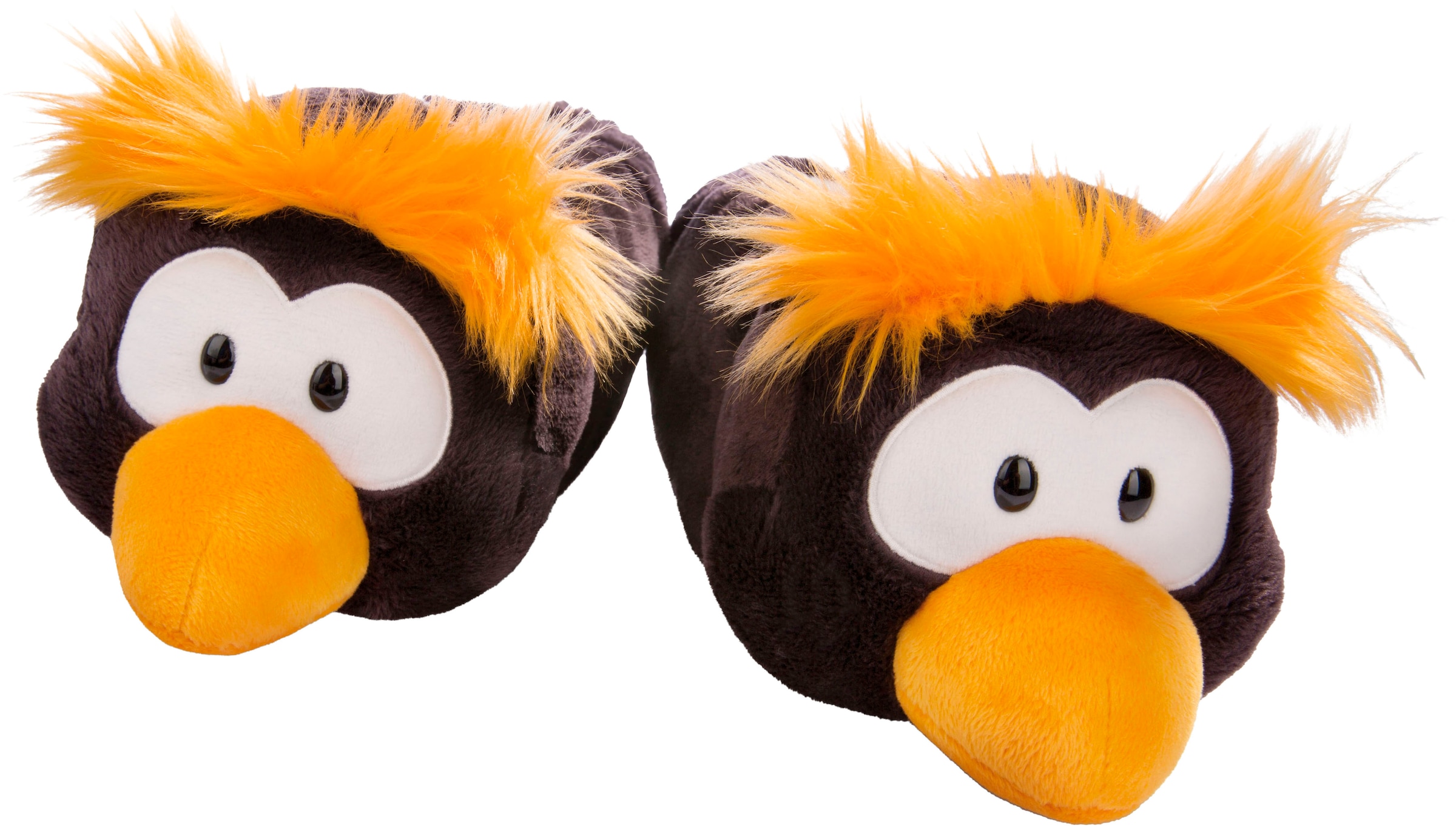 Nici Plüsch Hausschuhe »Pinguin Frizzy, figürlich, Größe 34-37 (M)«