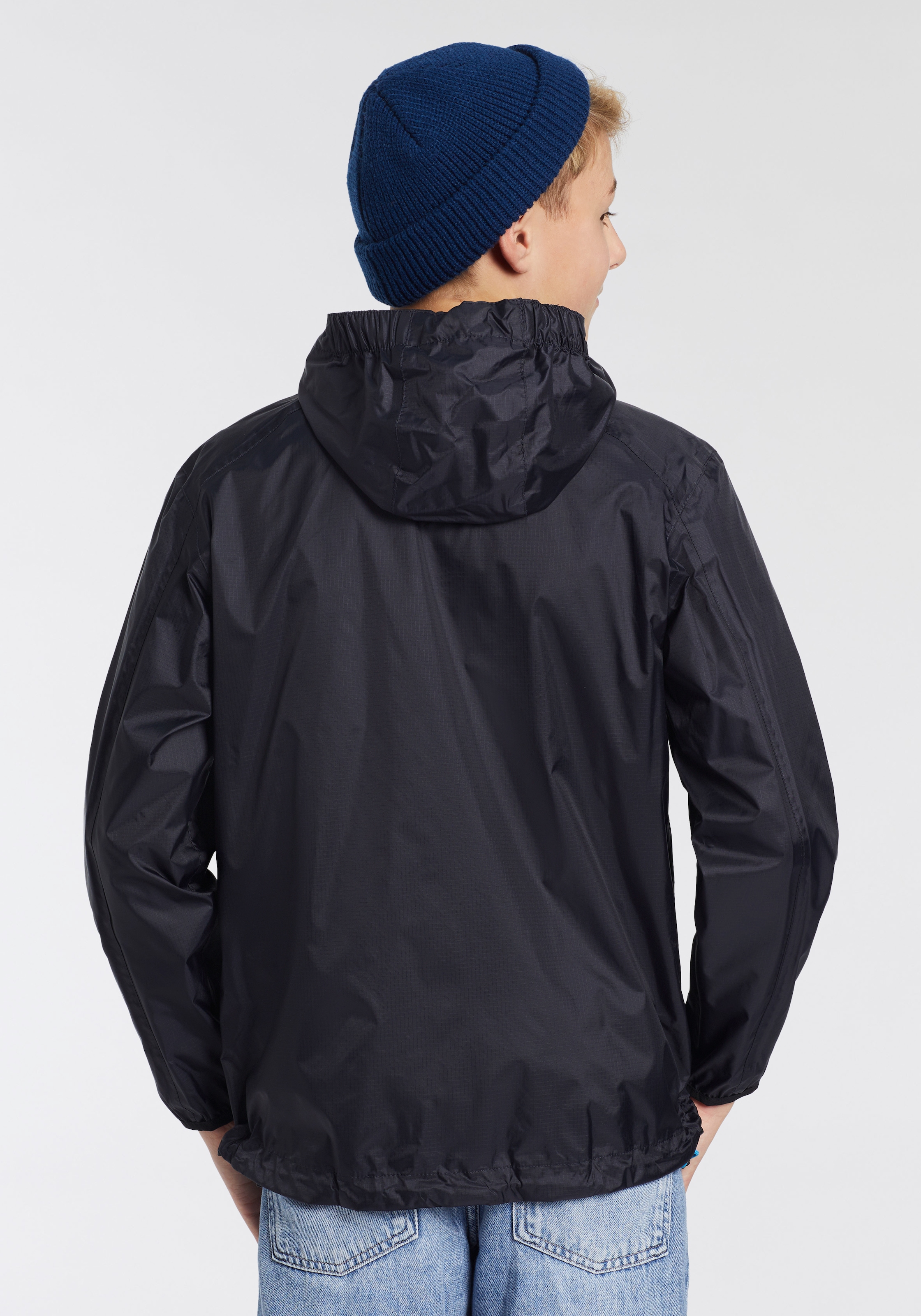 CMP Regenjacke »KID JACKET RAIN FIX HOOD«, mit Kapuze, für Kinder