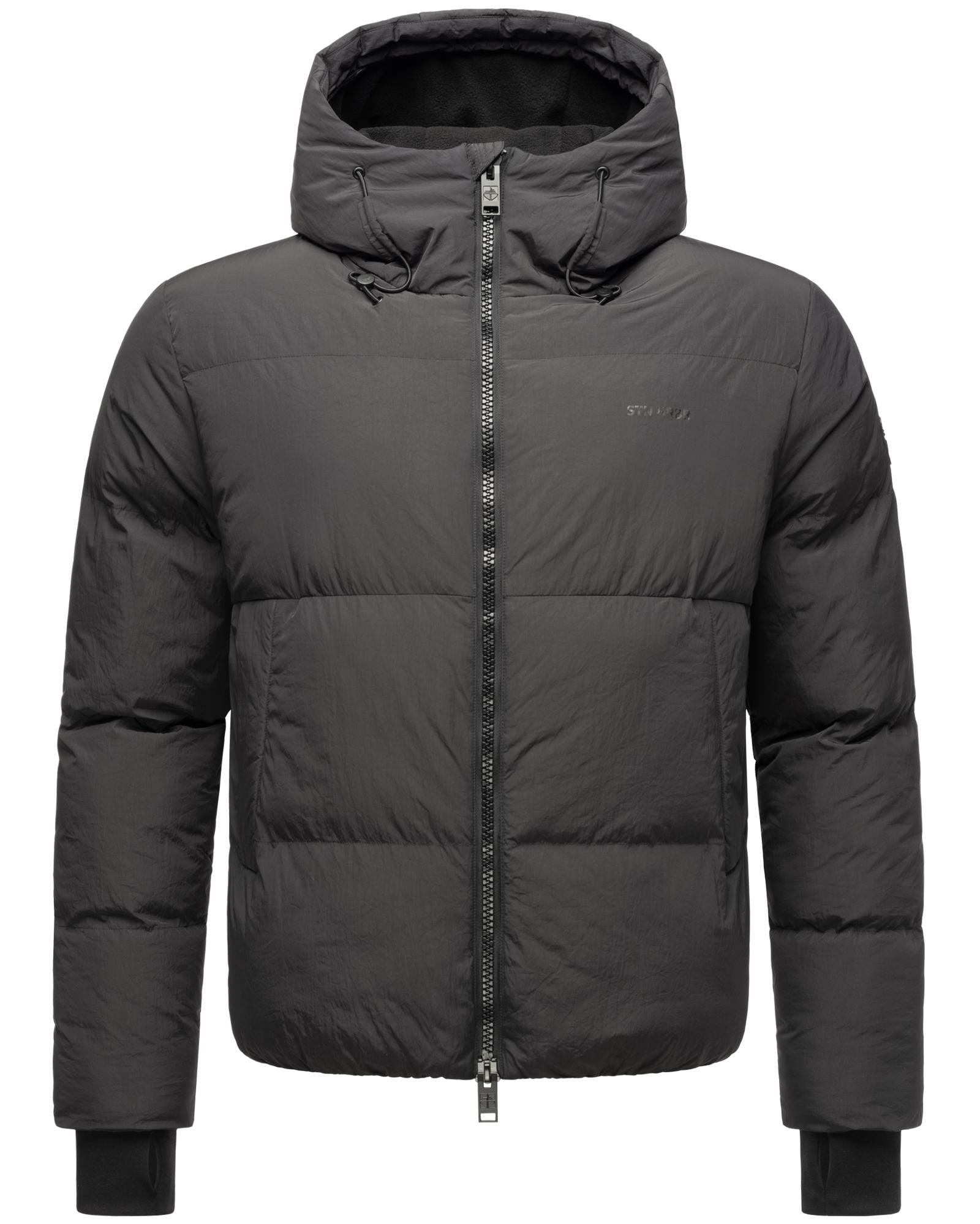 Stone Harbour Steppjacke »Tayroos XX«, mit Kapuze, Gesteppte Herren Winterjacke mit Kapuze