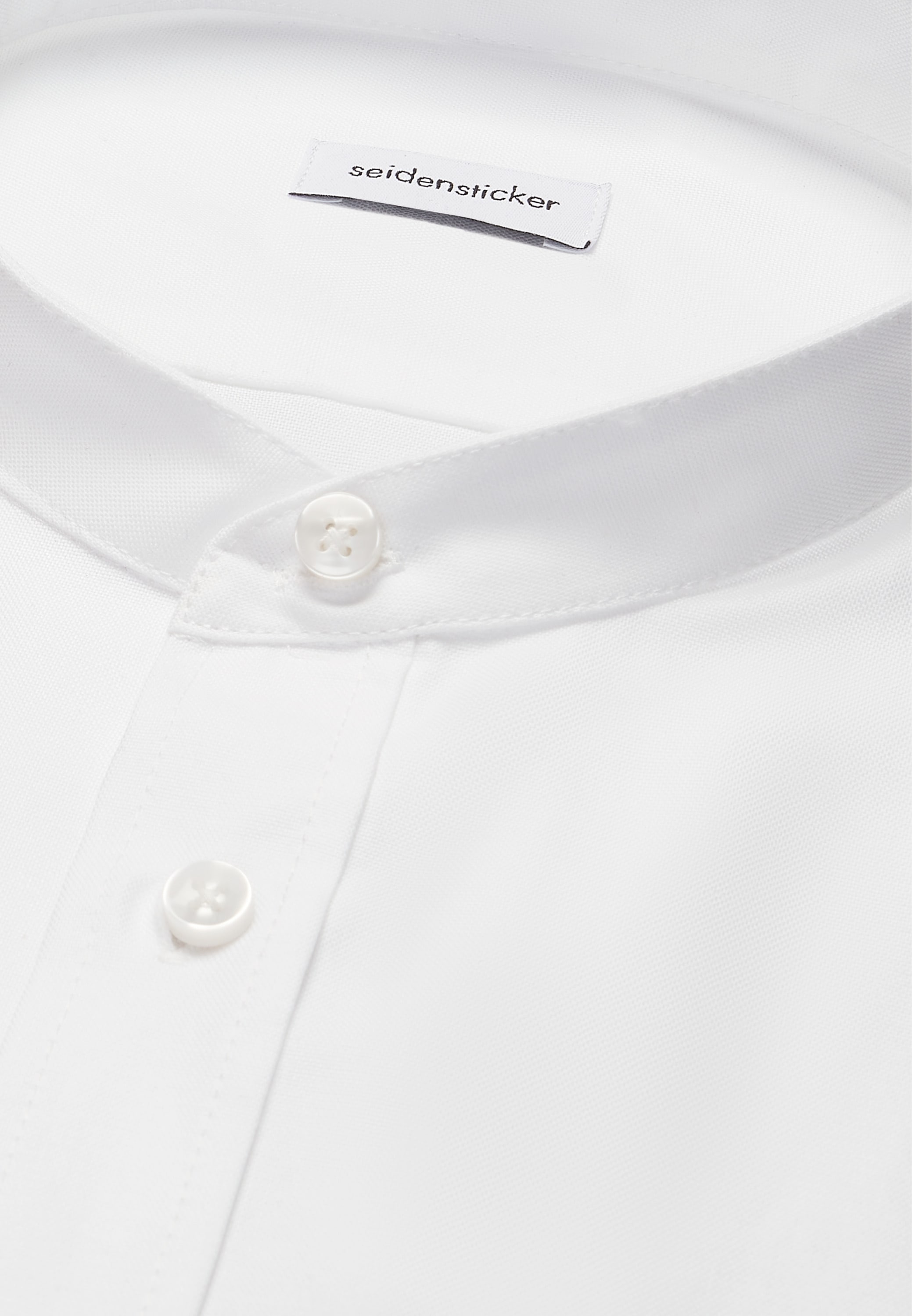 seidensticker Businesshemd »Slim« Slim 1/1 Stehkragen Uni