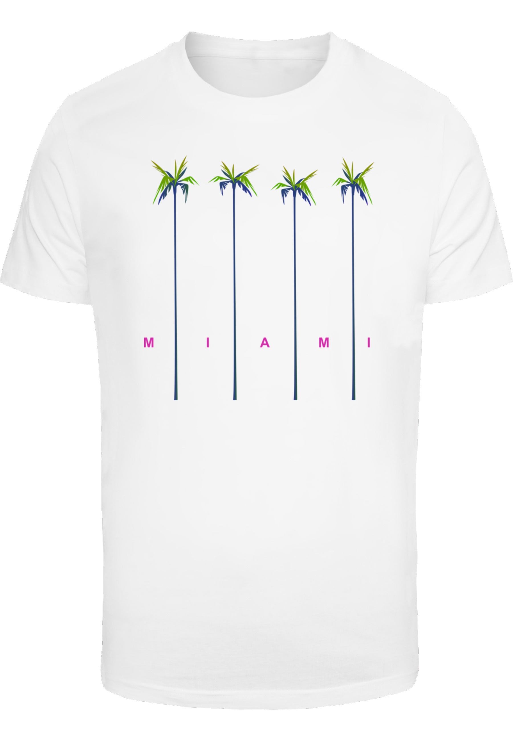 MisterTee T-Shirt "MisterTee Herren Miami Palms Tee" 1