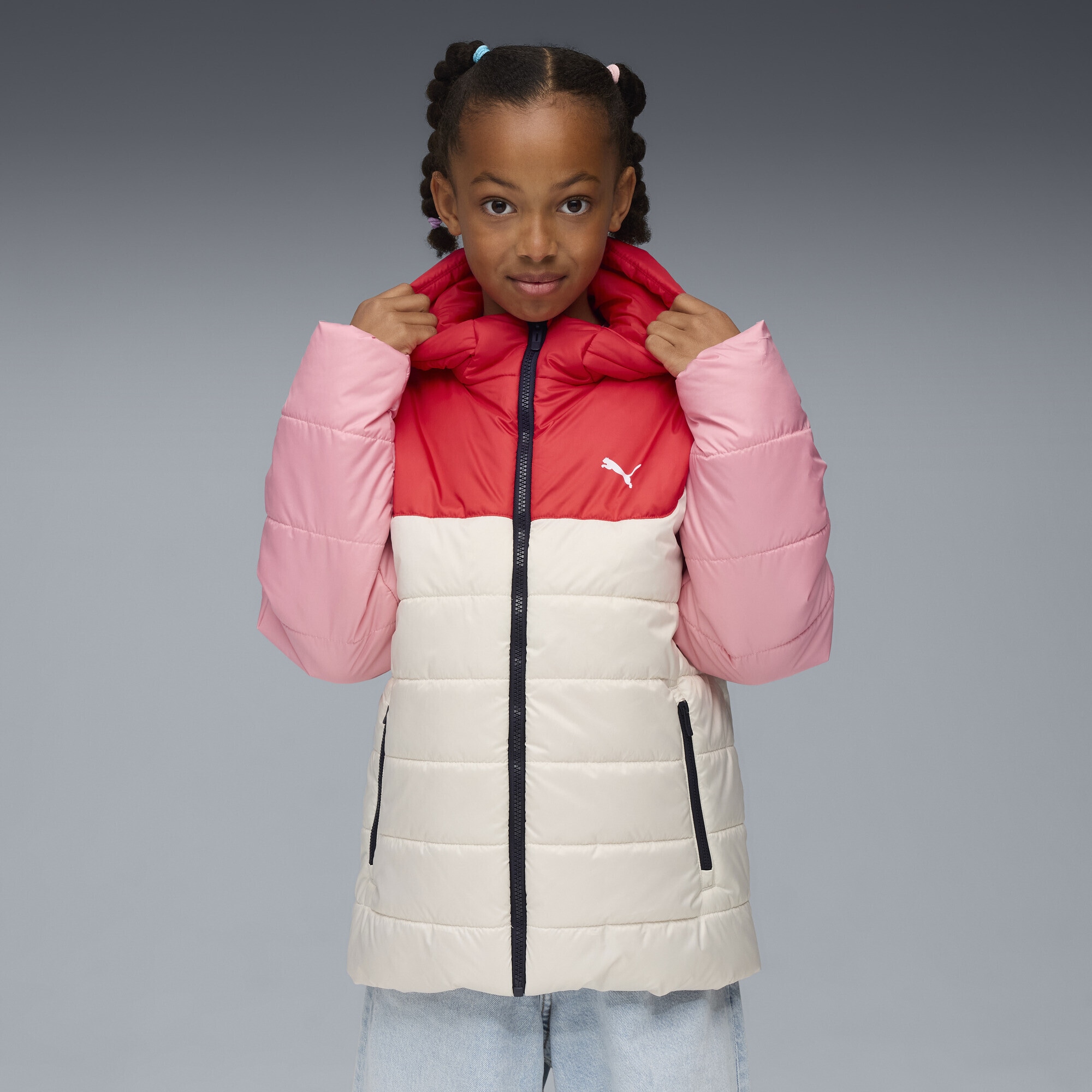 PUMA Winterjacke »Essentials Wattierte Kapuzenjacke Jugendliche«